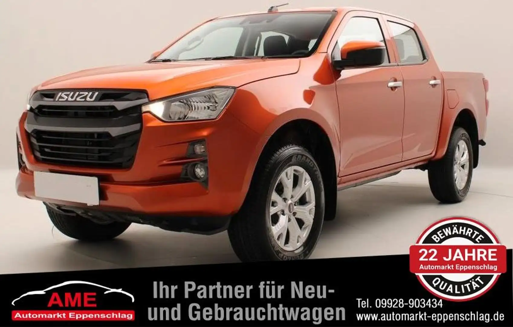 Isuzu D-Max Double Cab 4WD 6 A/T LS *BT|DAB|PDC|ACC* Orange - 1