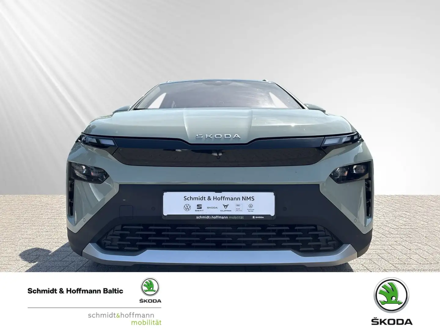 Skoda Elroq 85 Loft Klima Navi Rückfahrkamera Kurvenlicht Grün - 2