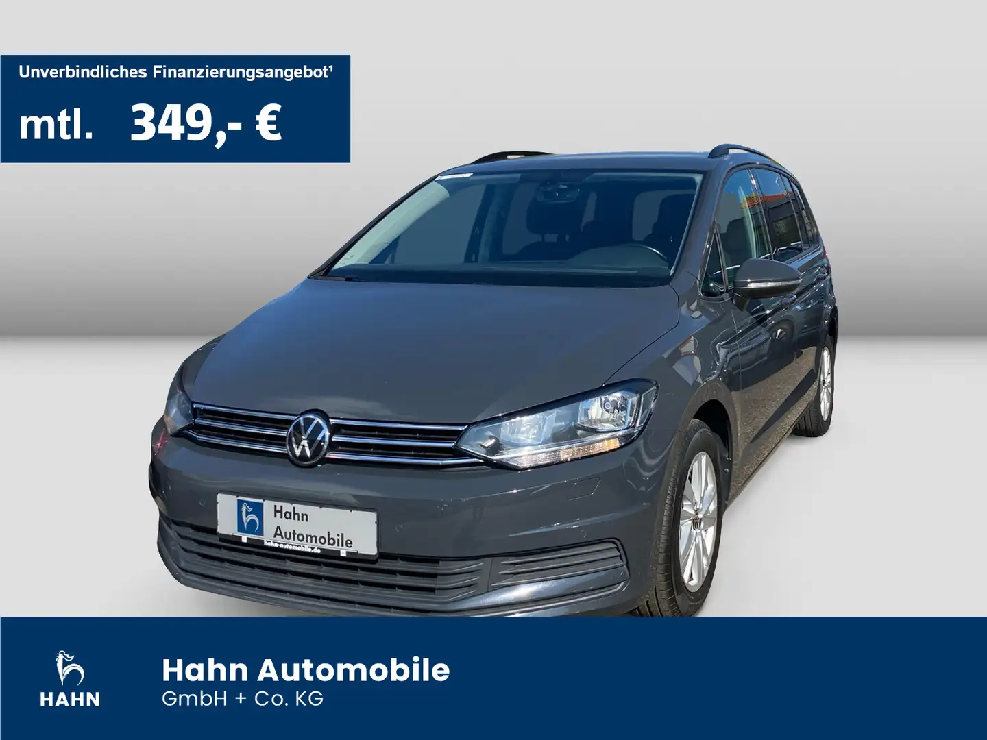 Volkswagen Touran 2.0TDI DSG Comfortline ACC AHK Cam Navi Gris - 1