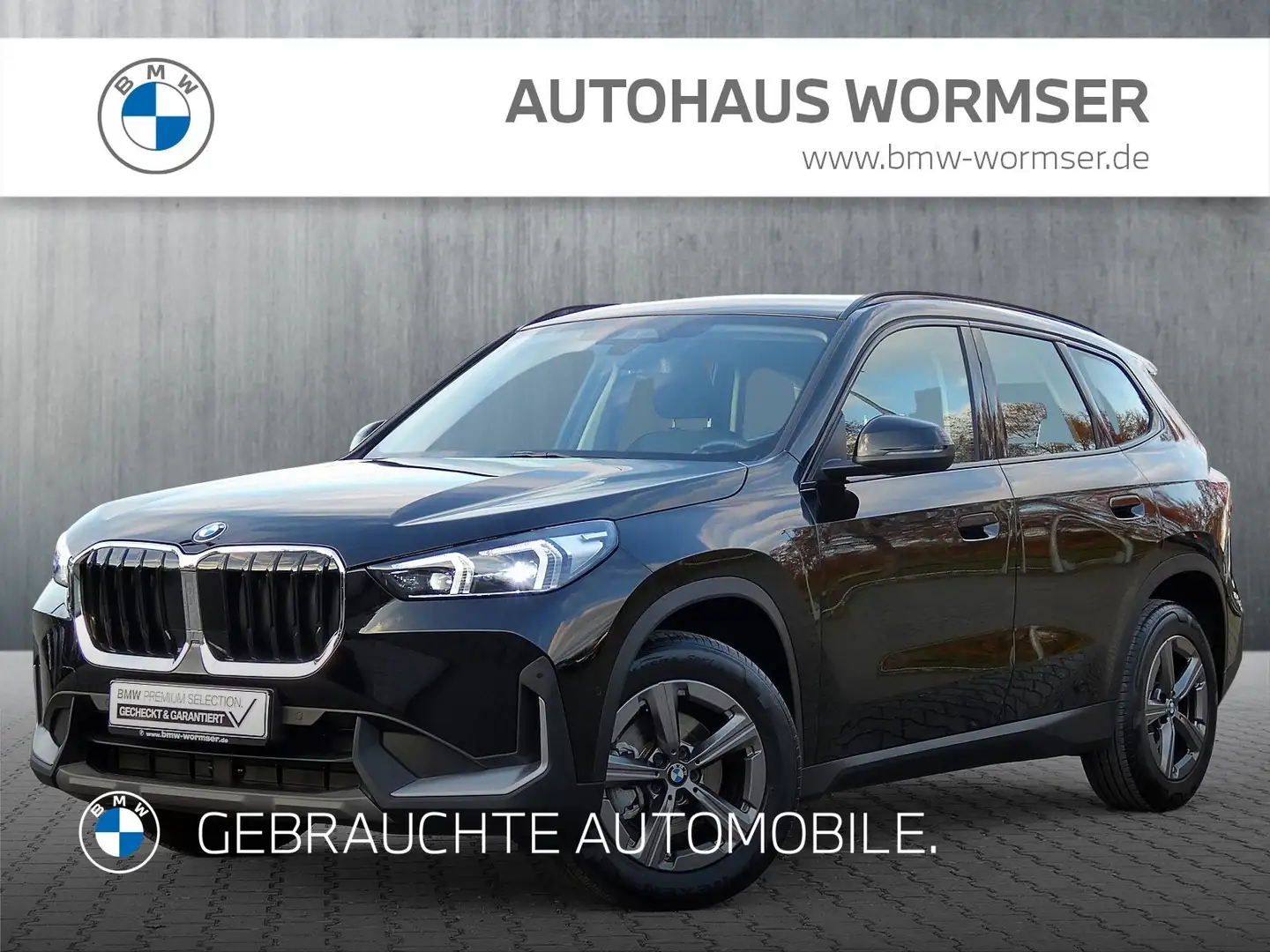 BMW X1 sDrive18i SAV DAB LED Komfortzg. AHK Shz Schwarz - 1