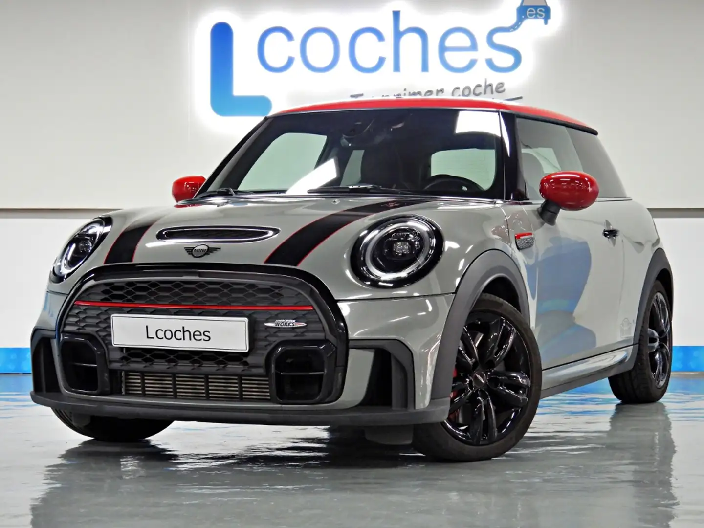 MINI John Cooper Works Aut. Gris - 1