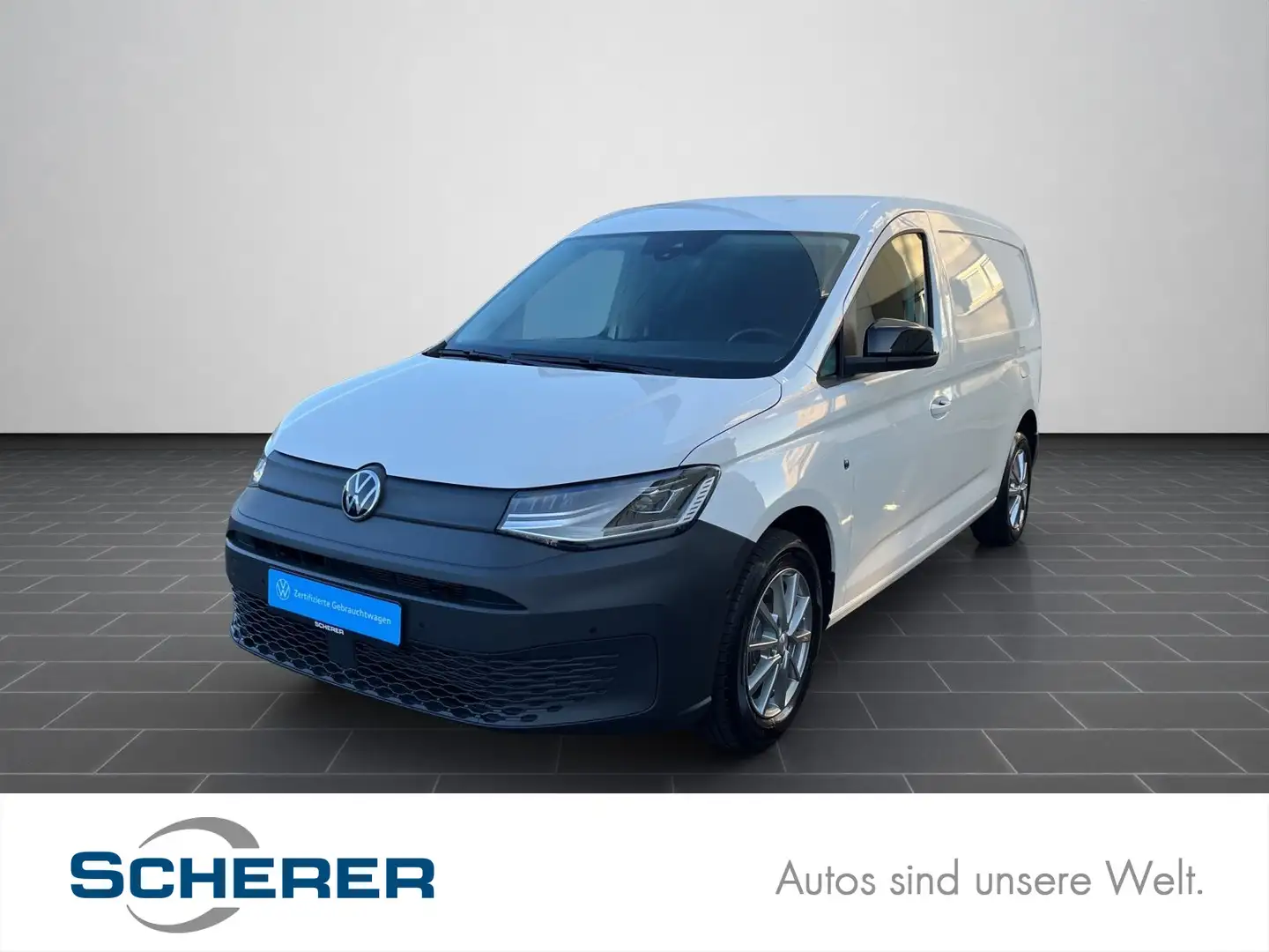 Volkswagen Caddy Cargo 2.0TDI DSG Blanc - 1