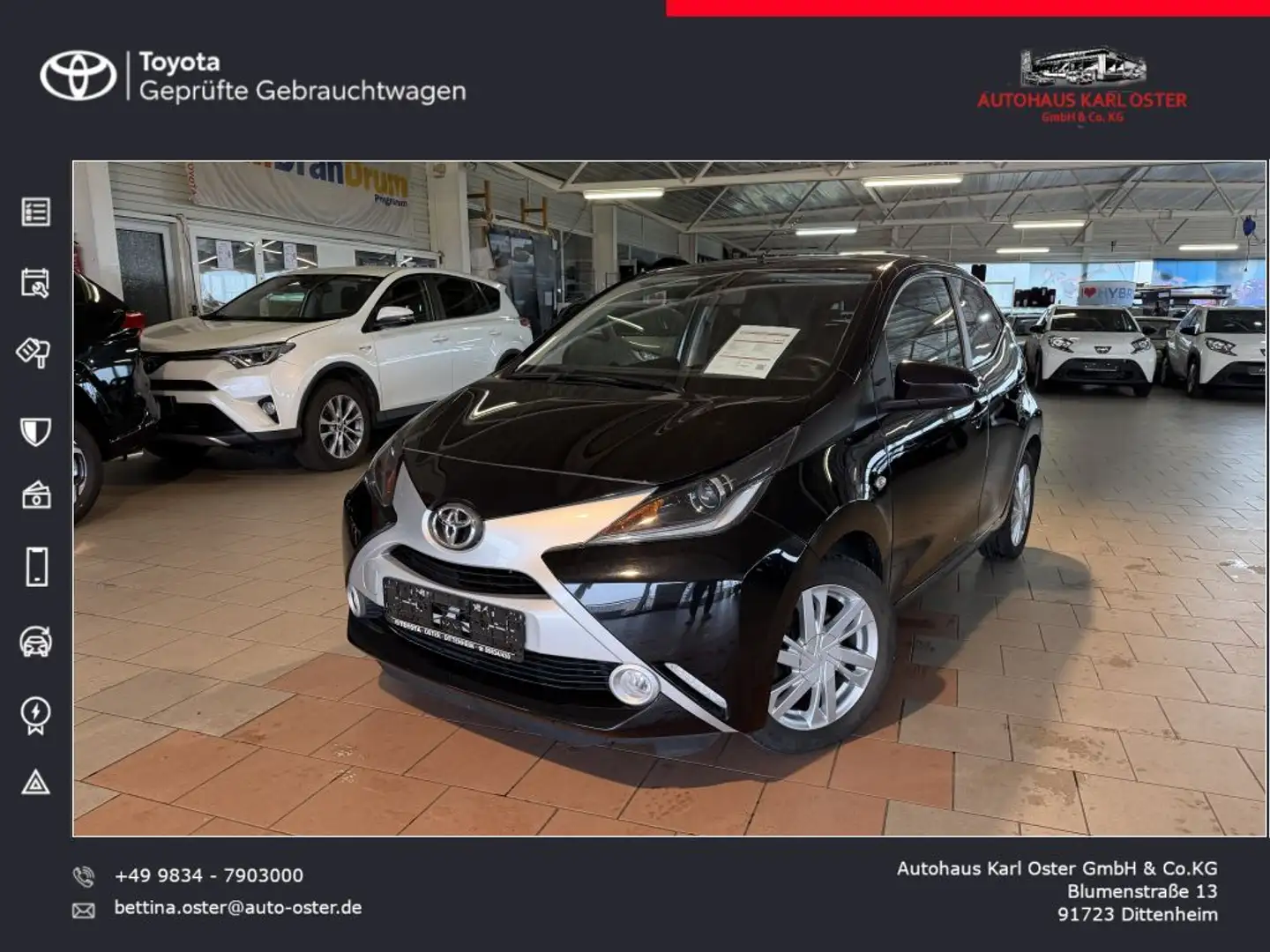 Toyota Aygo X x-shift x-play touch Leder Sitzheizung Schwarz - 1
