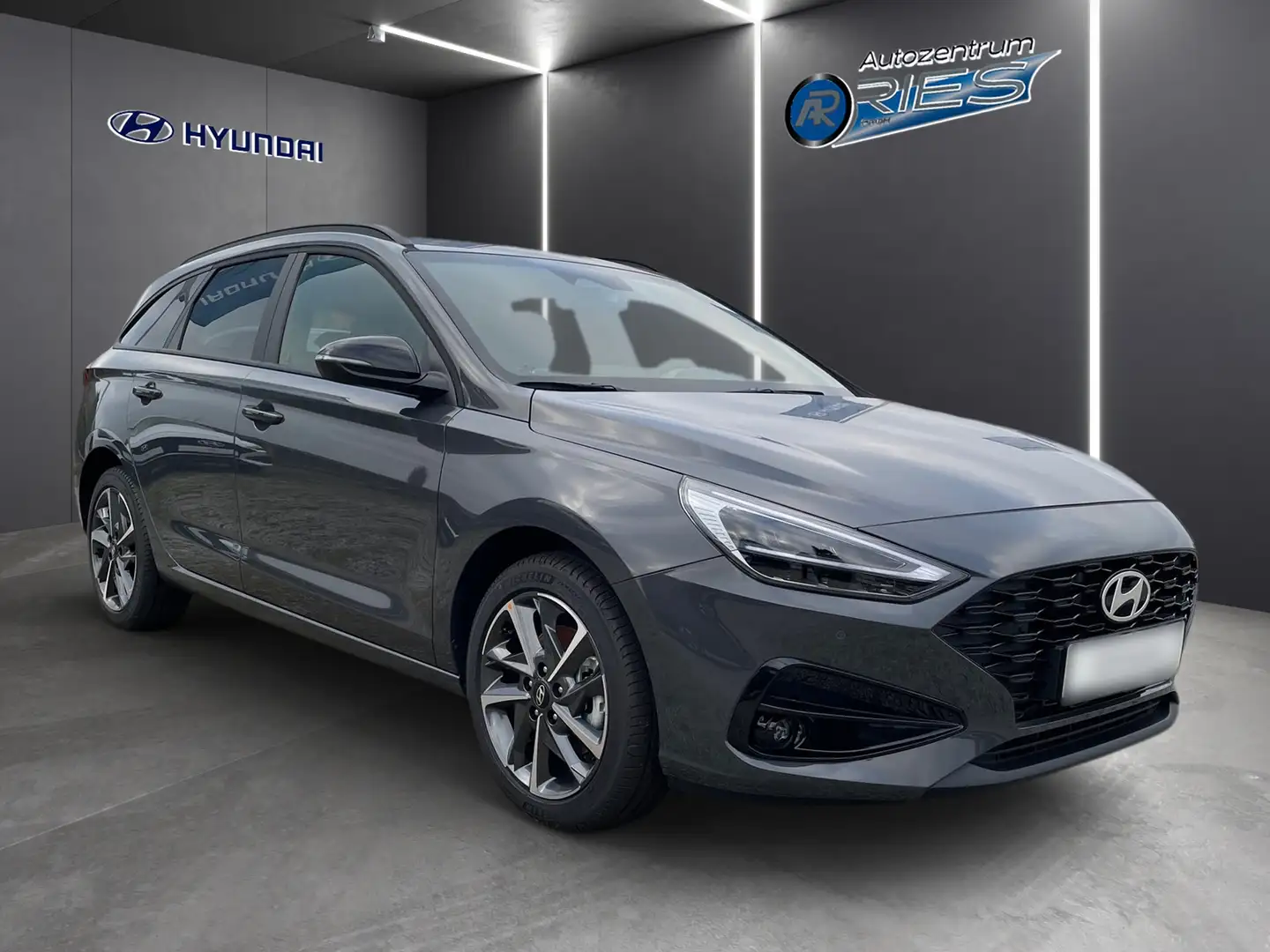 Hyundai i30 cw 1.0 T-GDI KlimaA*LED*Navi*SHZ*2xKlima*PDC Grigio - 2