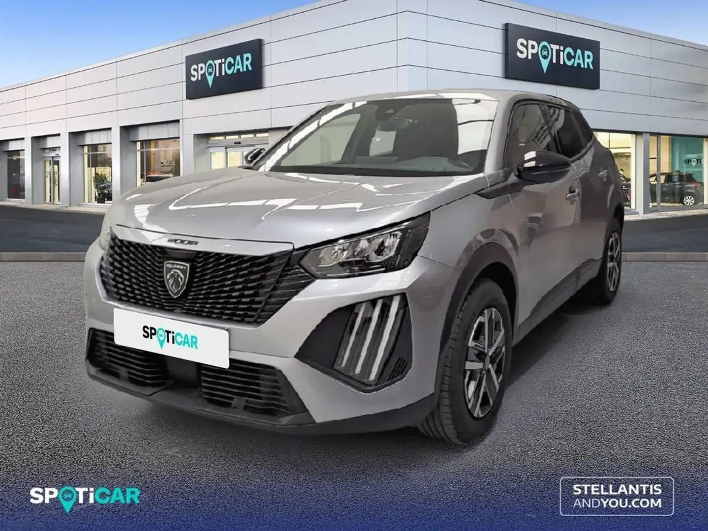 Peugeot 2008 1.2 PureTech S&S Active 100 Gris - 1