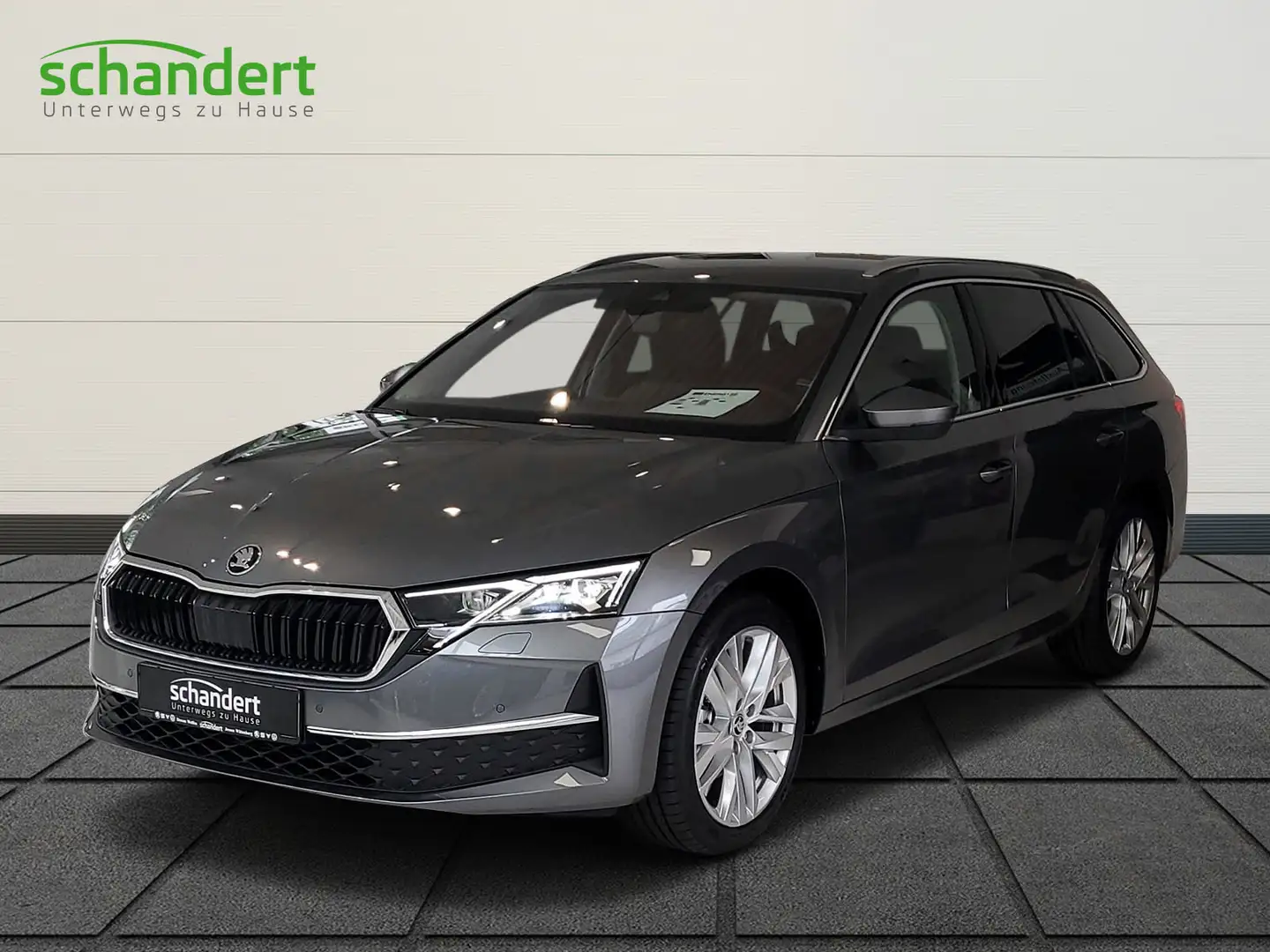 Skoda Octavia Combi 1.5 TSI mHEV Selection LED Navi ACC Grau - 1