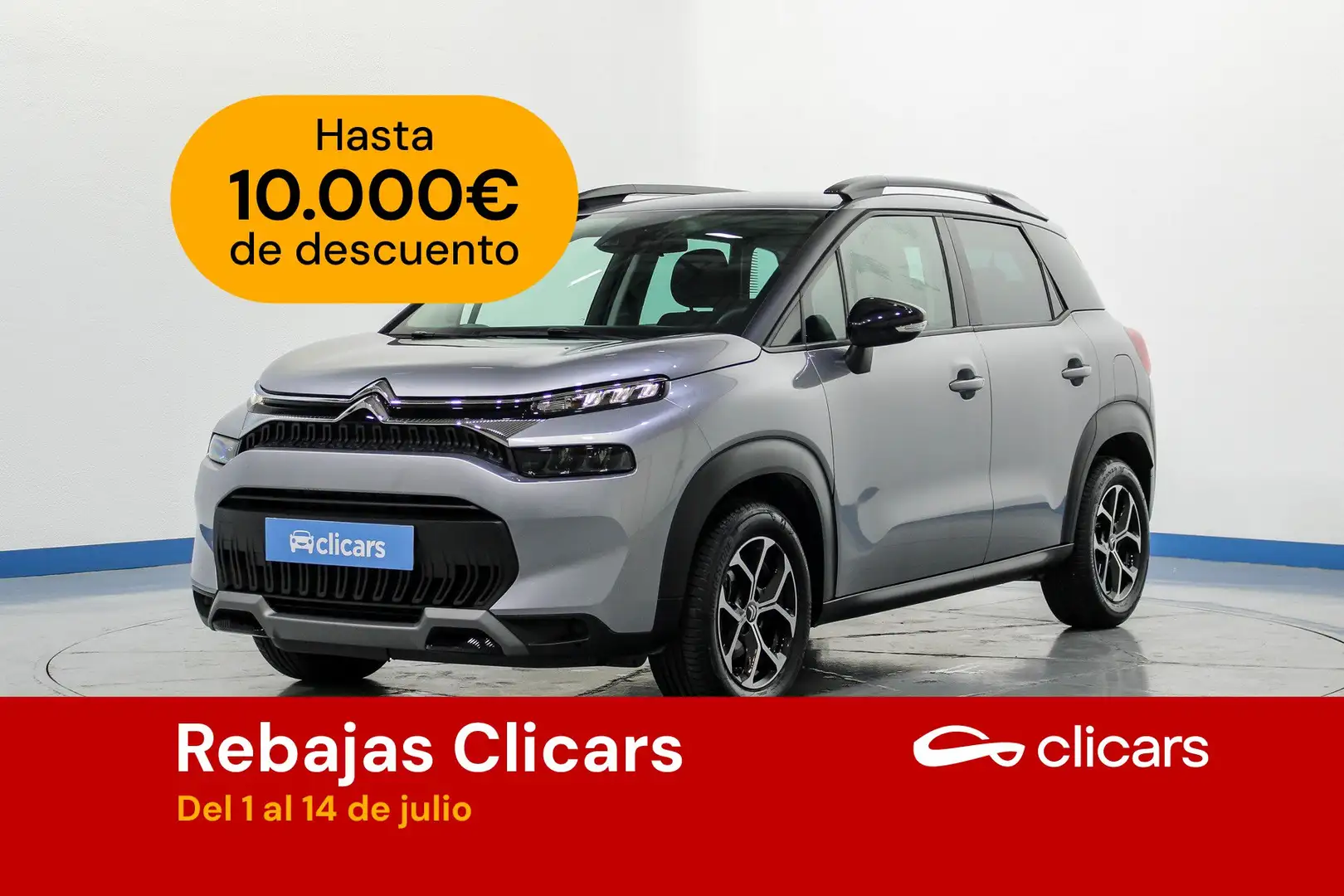 Citroen C3 Aircross Puretech S&S Plus 110 Plateado - 1
