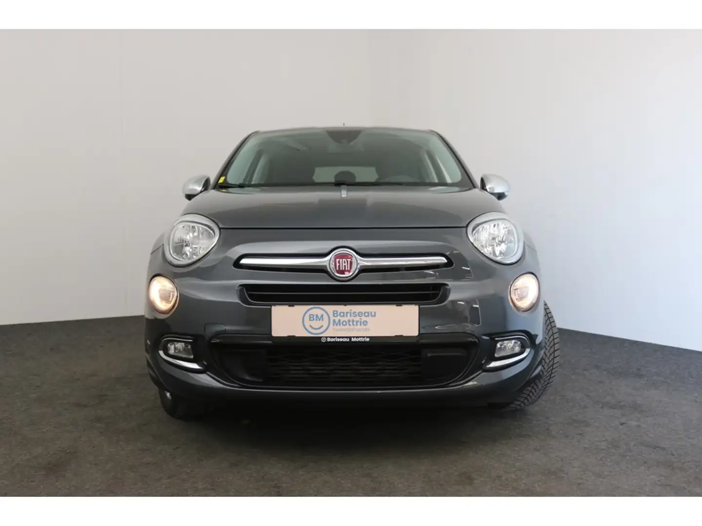 Fiat 500X AUTOMAAT *GPS*CAMERA*LEDER*CRUISE CONTROL* Grijs - 2