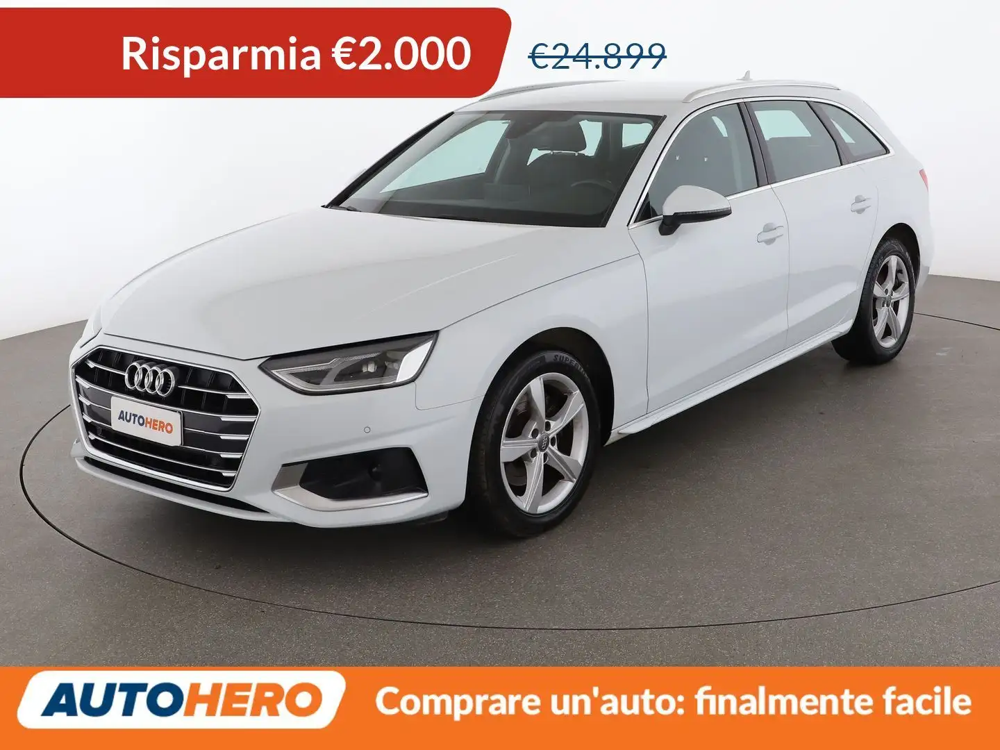 Audi A4 35 TDI Business Advanced 163 CV S tronic Weiß - 1