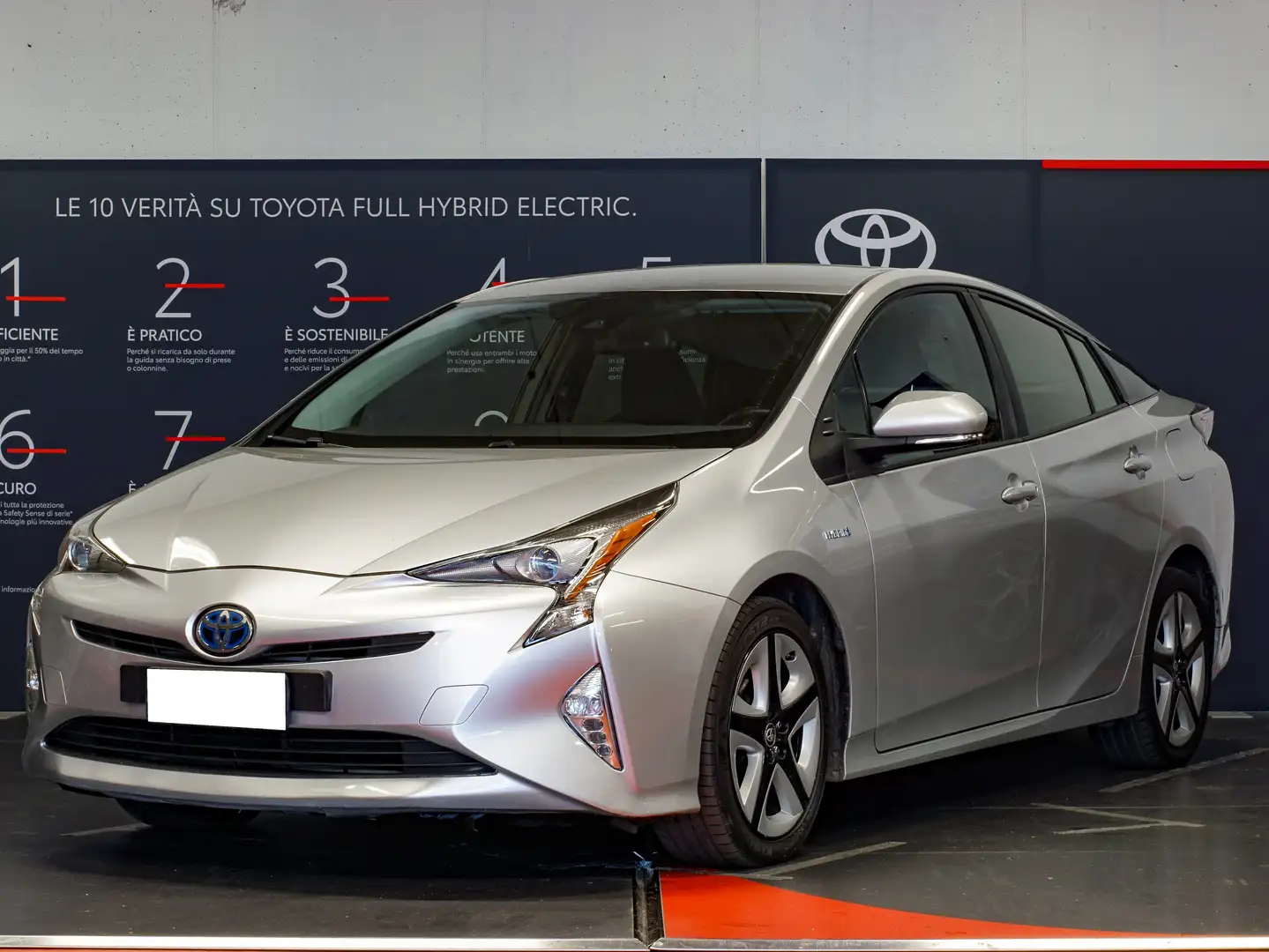 Toyota Prius 1.8h 122 cv Style ecvt Argent - 1