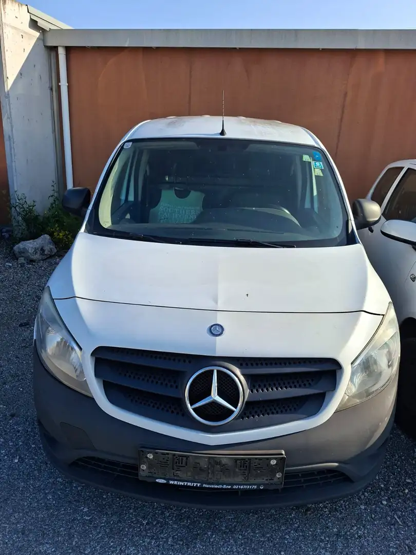 Mercedes-Benz Citan Citan 1 injektor defekt 109 CDI Klimaanlage Weiß - 1