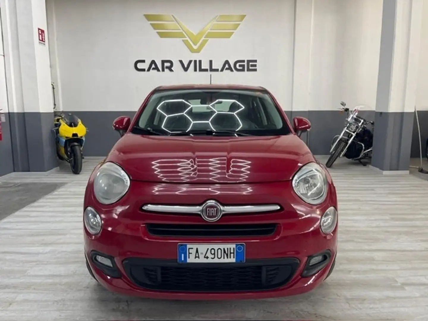 Fiat 500X 500X 1.3 MultiJet 95 CV Pop Star Rouge - 1