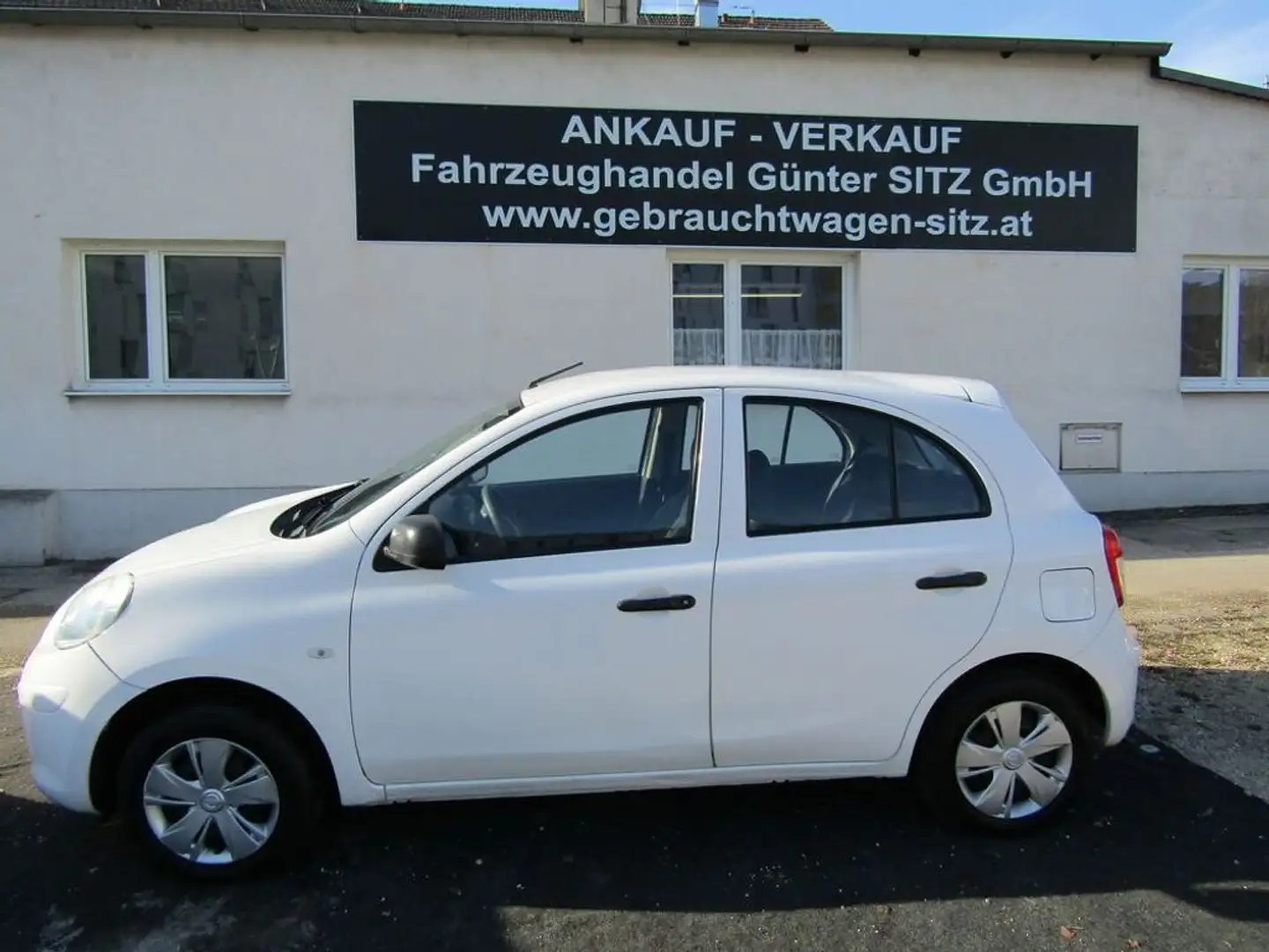 Nissan Micra Visia Weiß - 2