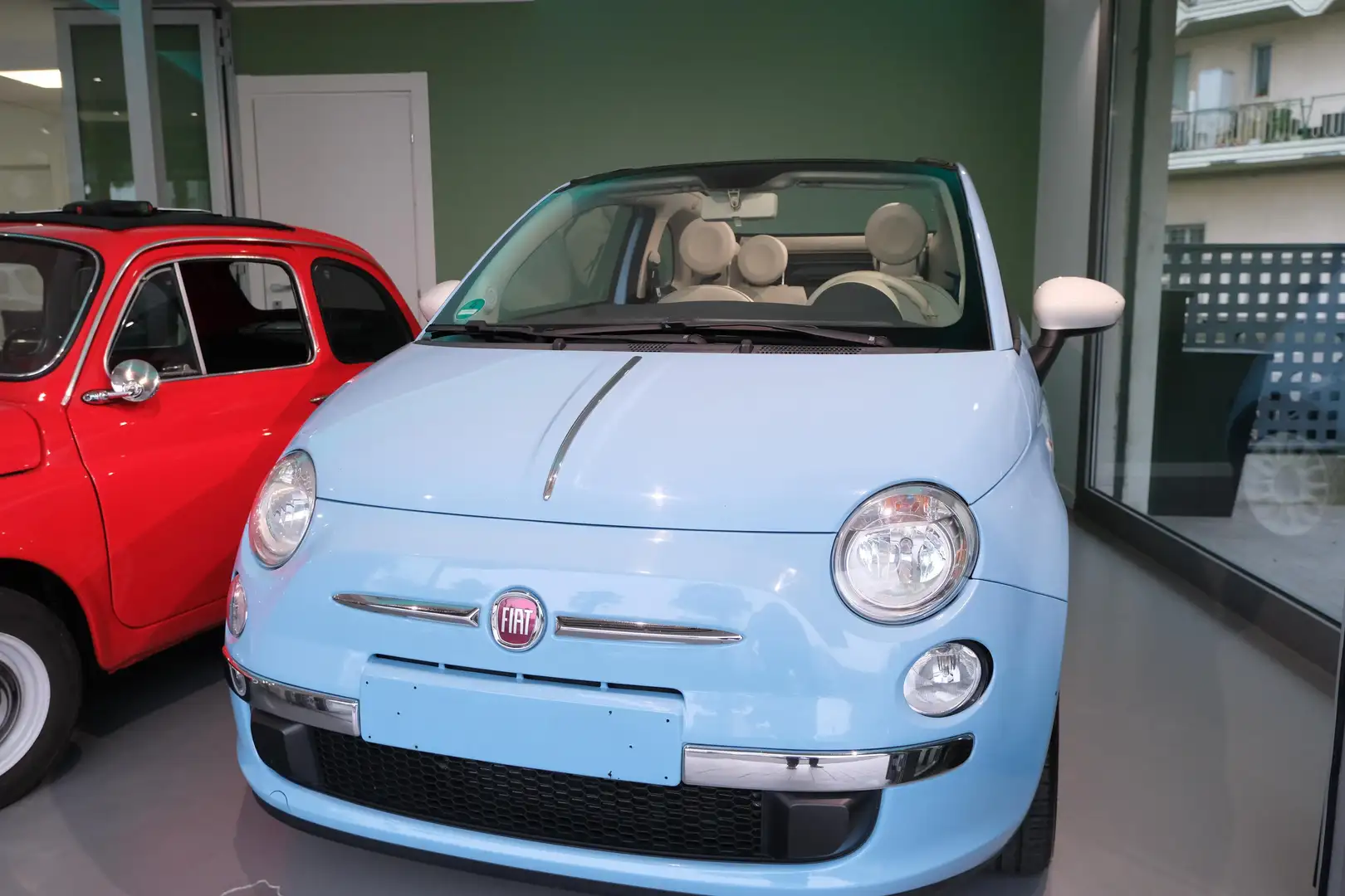 Fiat 500C 500C 1.2 Color Therapy 69cv Blu/Azzurro - 2