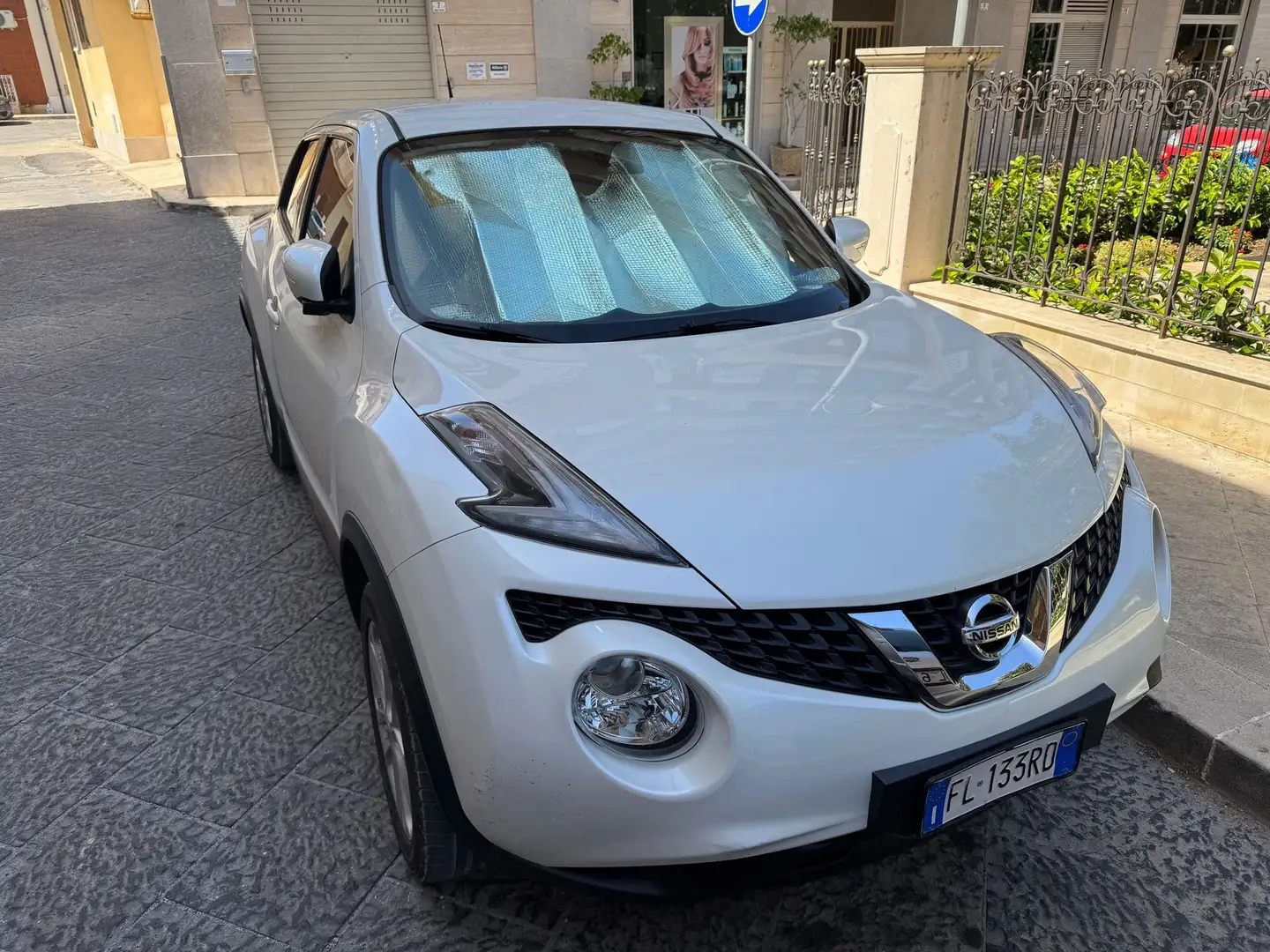 Nissan Juke Juke I 2015 1.5 dci Visia 110cv E6 Bianco - 1