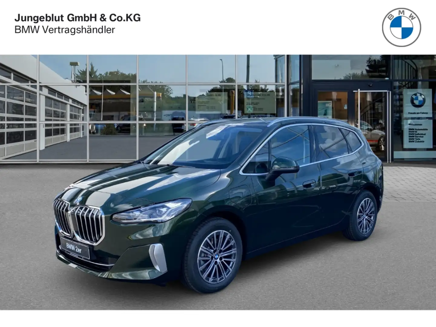 BMW 225 e xDrive Luxury Line HeadUp/LiveCockpitPro/Sitzhg. Zelená - 1