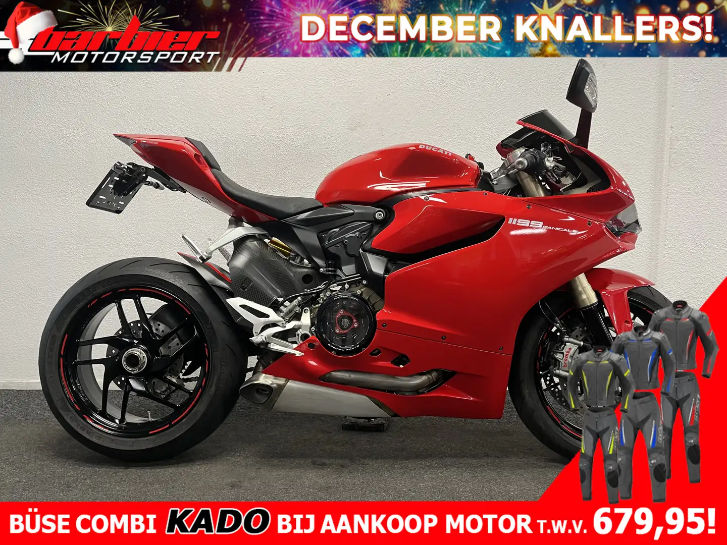 Ducati 1199 Panigale Rood - 1
