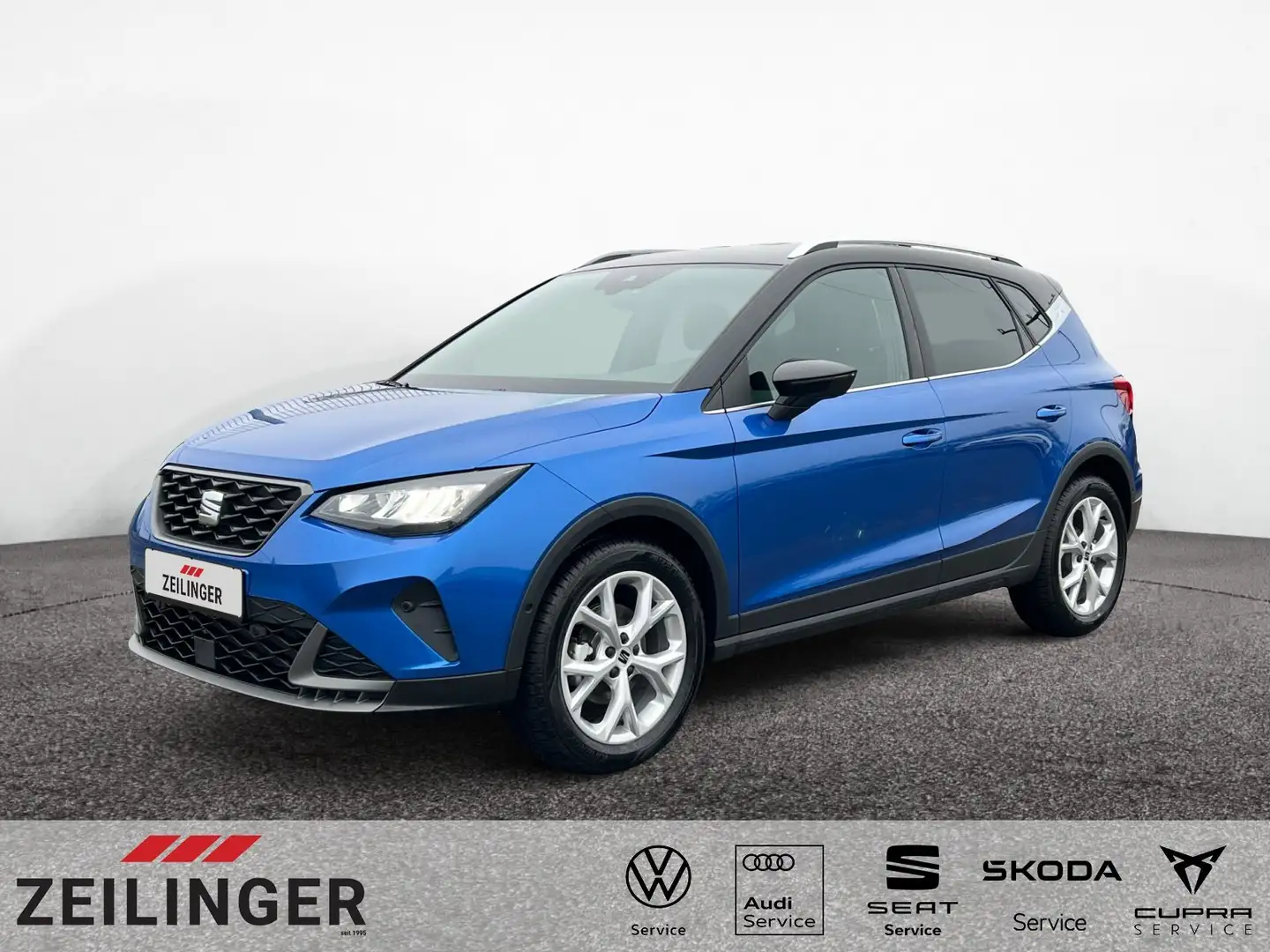 SEAT Arona FR TSI DSG|AHK|NAVI|ACC|KAMERA|SITZHEIZU| Albastru - 1