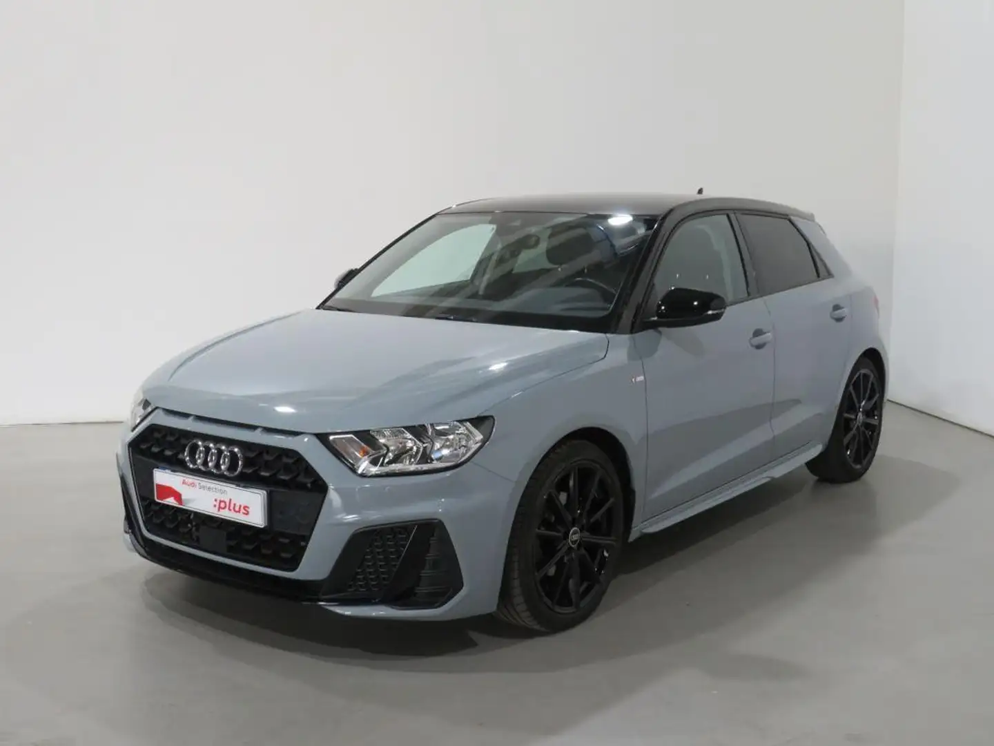 Audi A1 Sportback 35 TFSI Black line S tronic Gris - 1