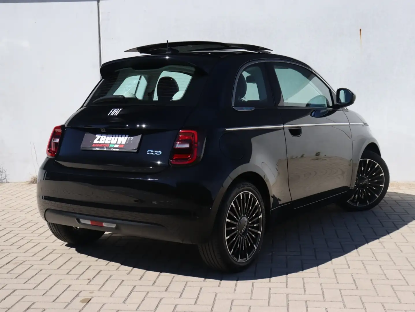 Fiat 500e La Prima 42 kWh | Schuifdak | Technology | Winter Noir - 2