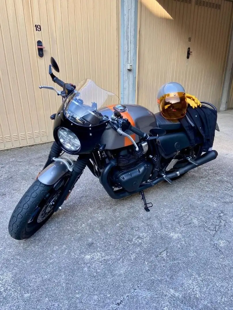 Royal Enfield Continental GT Gri - 1