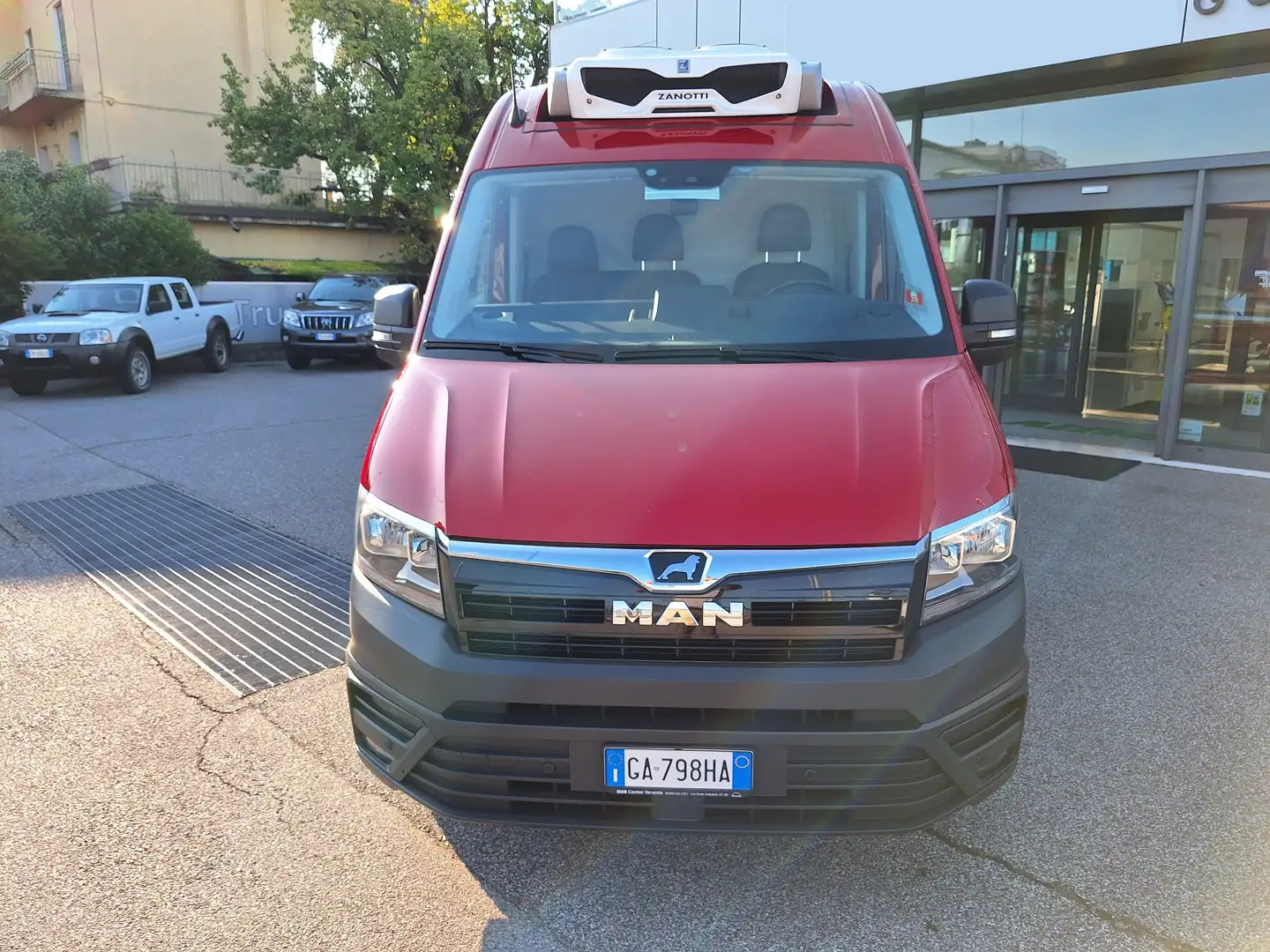 MAN TGE 55qli 180CV A/T FRIGO 0° L3900mm 2600 KG Rosso - 2