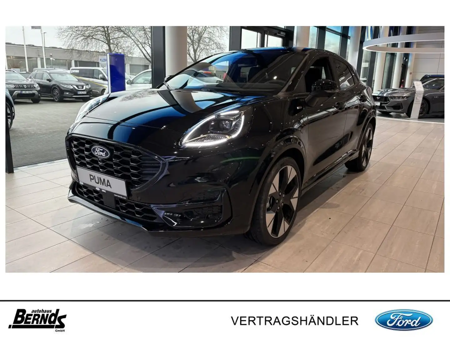 Ford Puma 1.0 EcoBoost Hybrid Aut. ST-LINE KLIMAAUTOMATIK Nero - 1