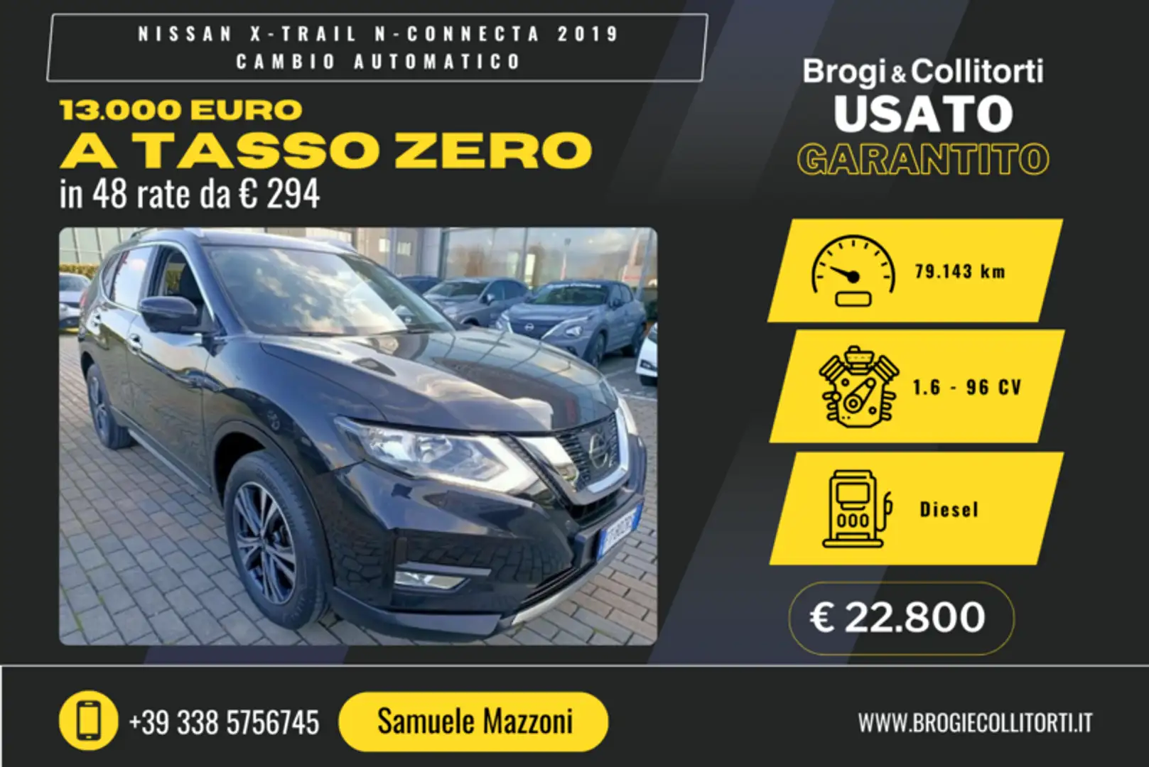 Nissan X-Trail 1.6 dci N-Connecta 2wd xtronic 1.6 dci n-connecta Black - 1