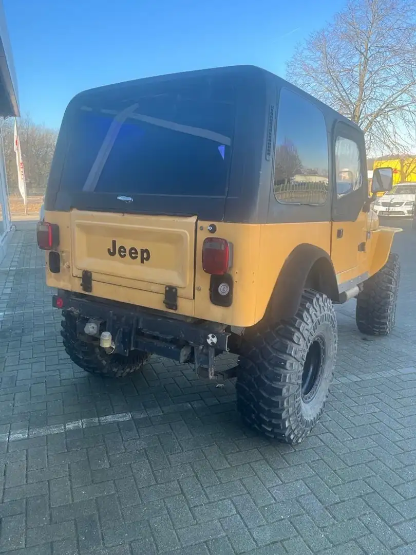 Jeep CJ-7 Offroad,5,9 Liter AMC,8274 Winde,H-Zulassung Жовтий - 2