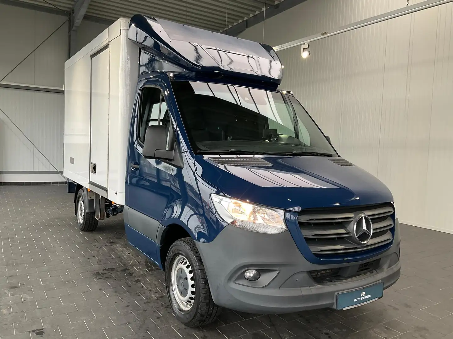 Mercedes-Benz Sprinter 316-Kühlkoffer+Schwingsitz+Kühler+Kress Blau - 2