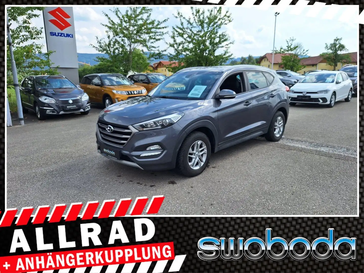 Hyundai TUCSON Tucson 2,0 CRDI 4WD GO Grau - 1