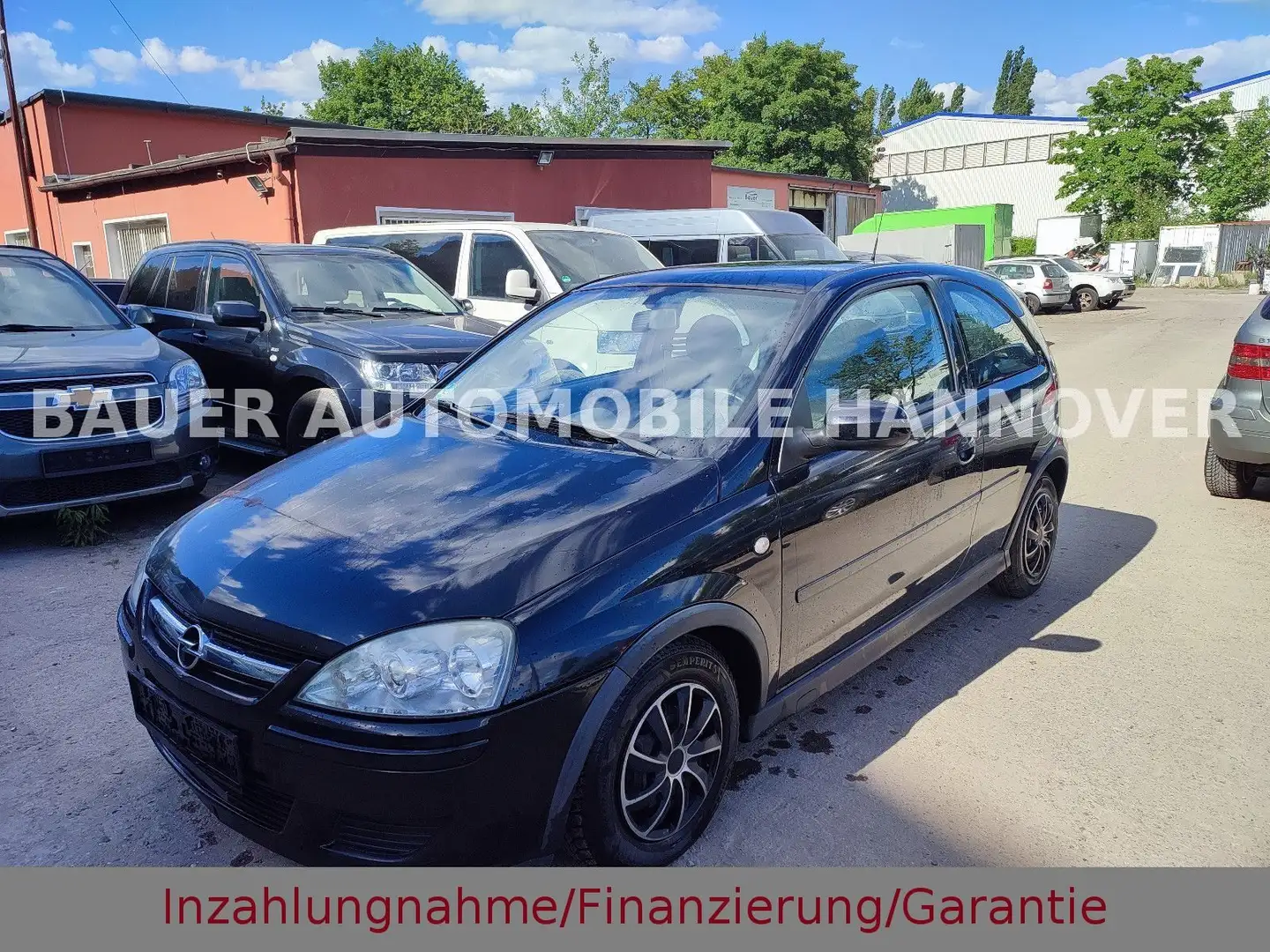 Opel Corsa C Edition 1.0/Tüv NEU/Klima Noir - 1