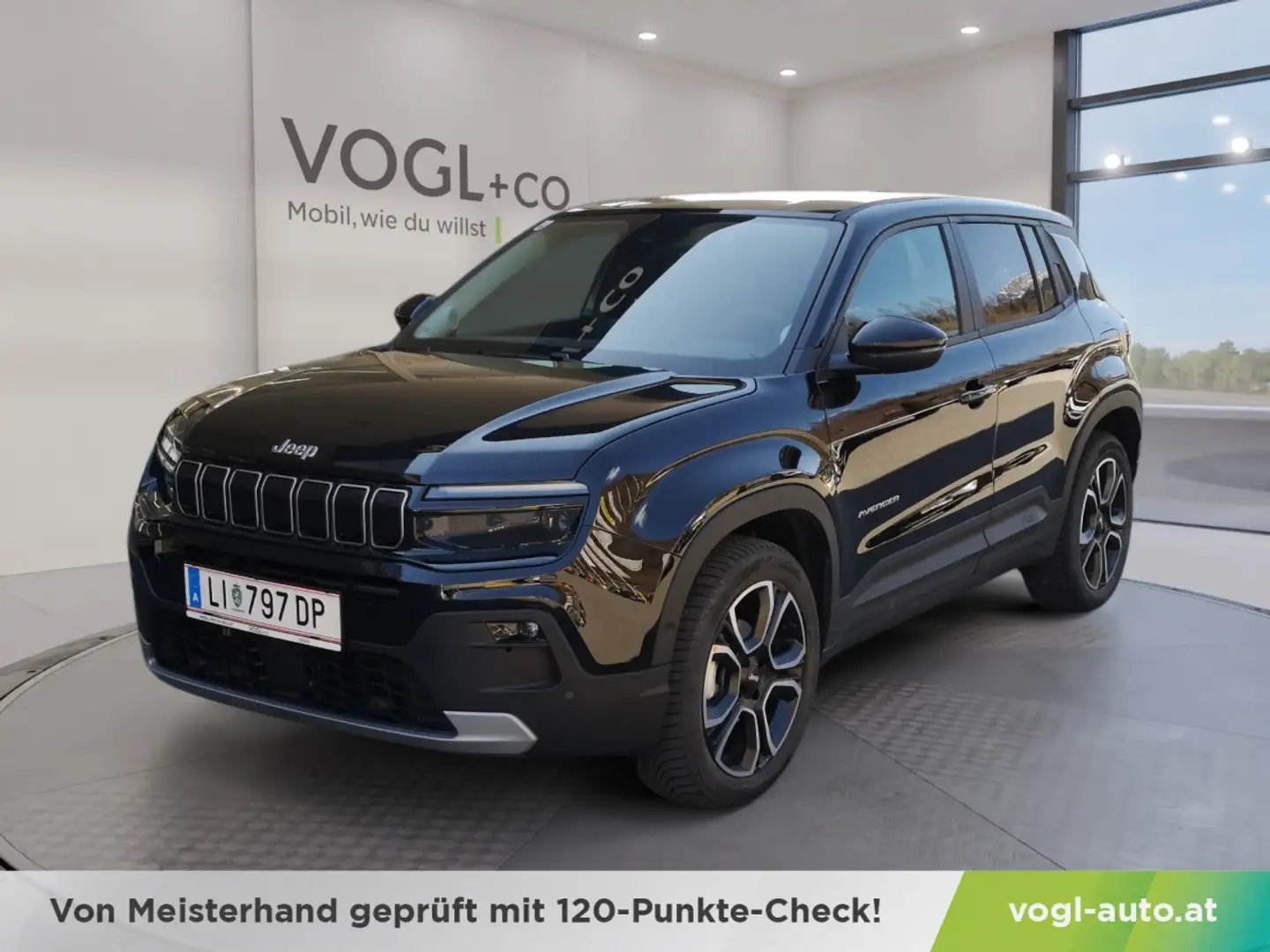 Jeep Avenger Benzin 1,2 GSE T3 100 PS Summit Zwart - 1