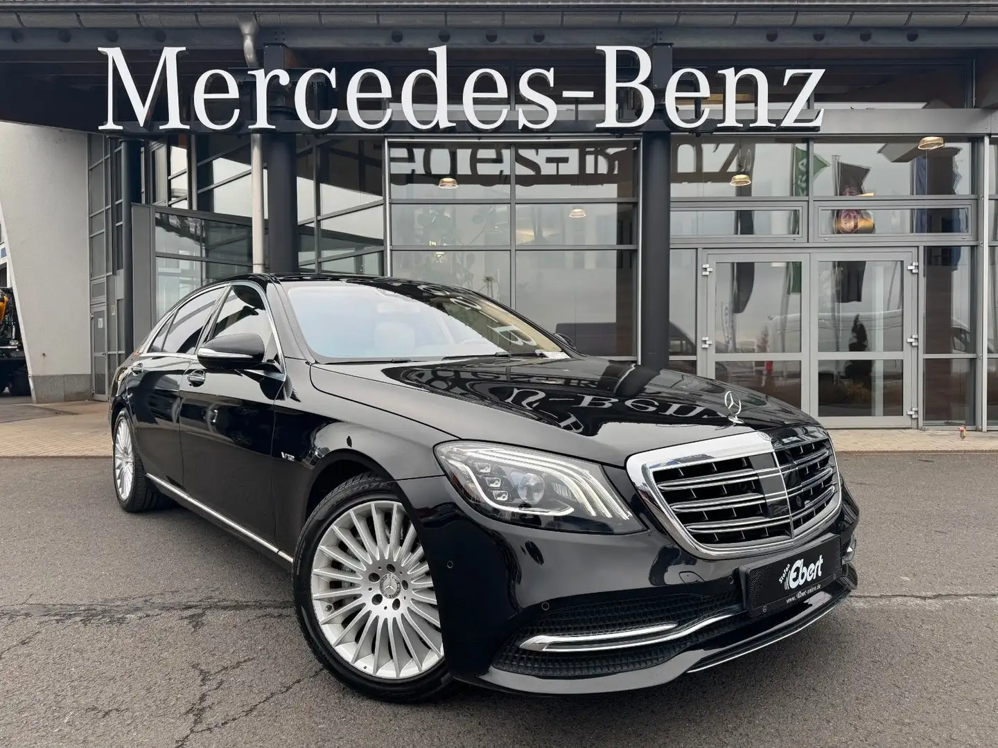 Mercedes-Benz S 600 L Chauffeur+Nachtsicht+Pano+HUD+360 Schwarz - 1