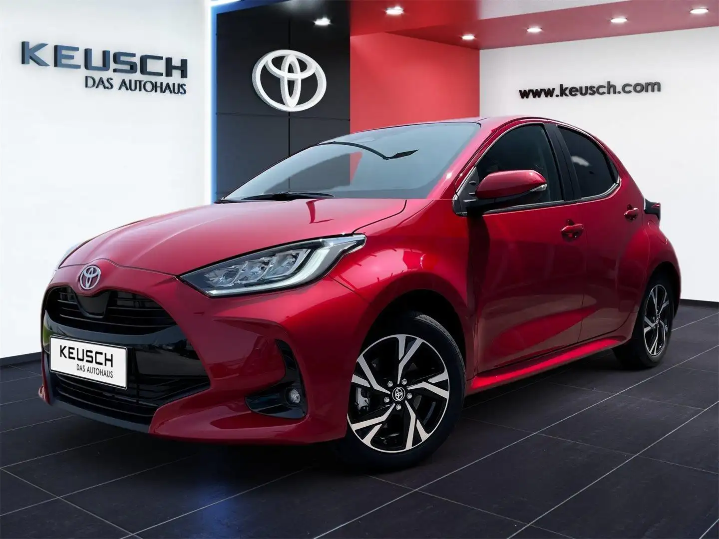 Toyota Yaris - 1,5 l, 116 PS 5-tg. Active Drive+SP+CP Rot - 2