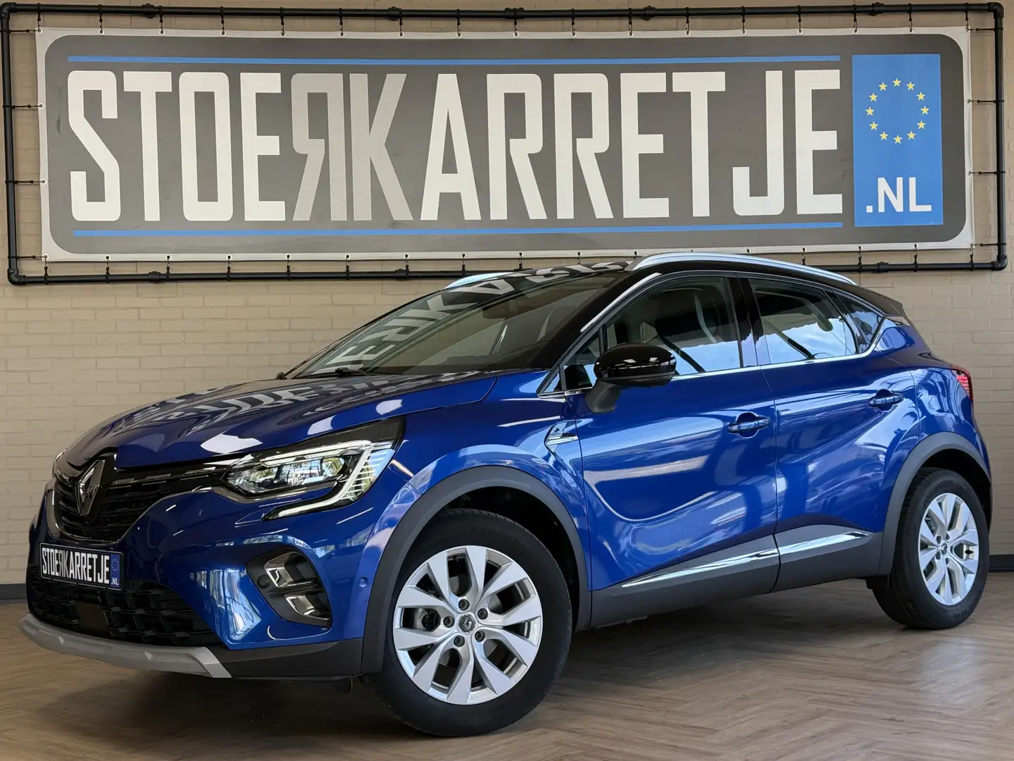 Renault Captur 1.3 TCe 130 Intens | Groot Navi | 360 Camera | 17" Blauw - 1