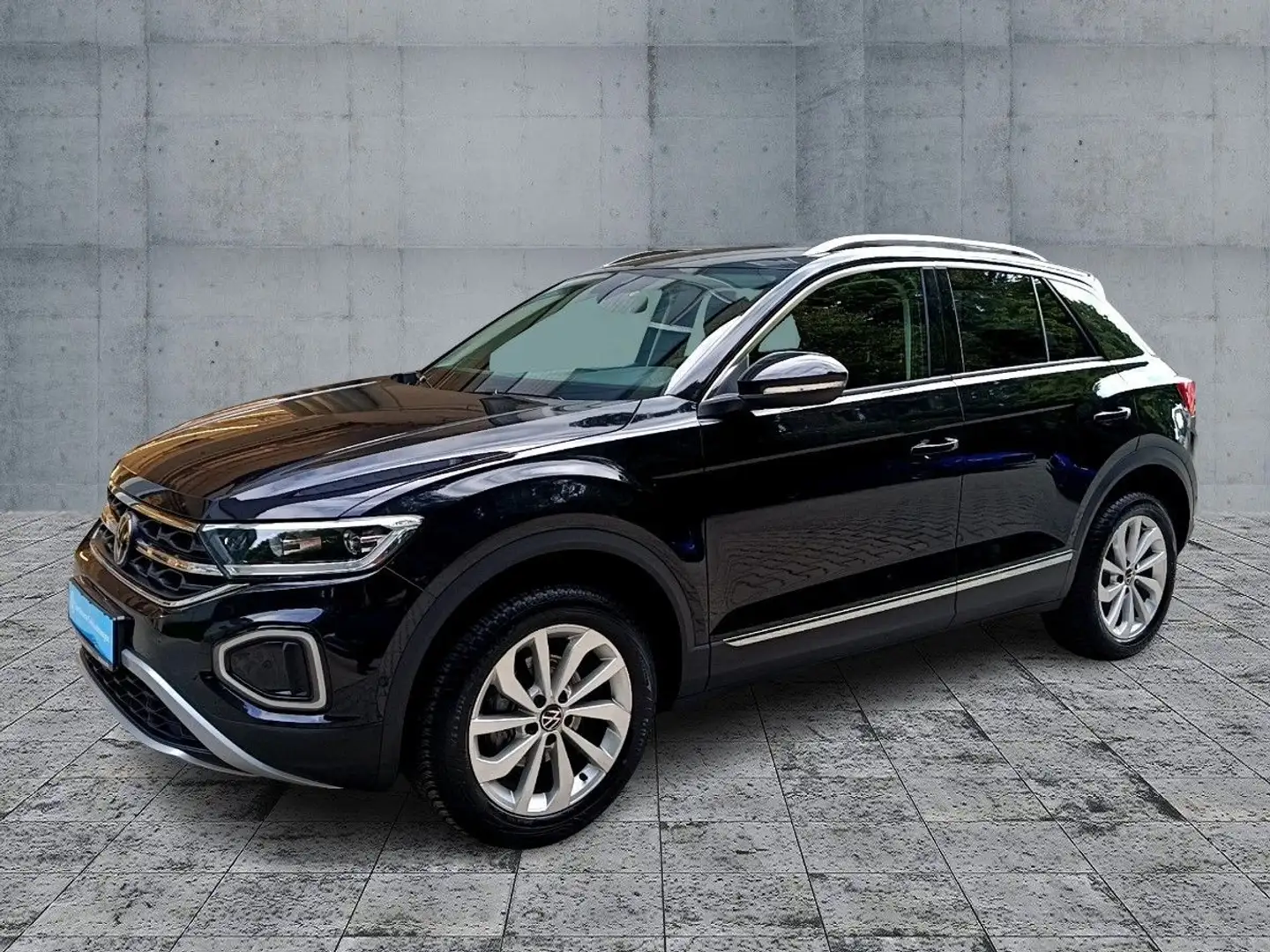 Volkswagen T-Roc 1.5 TSI DSG STYLE LEDplus+NAVI+AHK+ACC+DAB Schwarz - 2