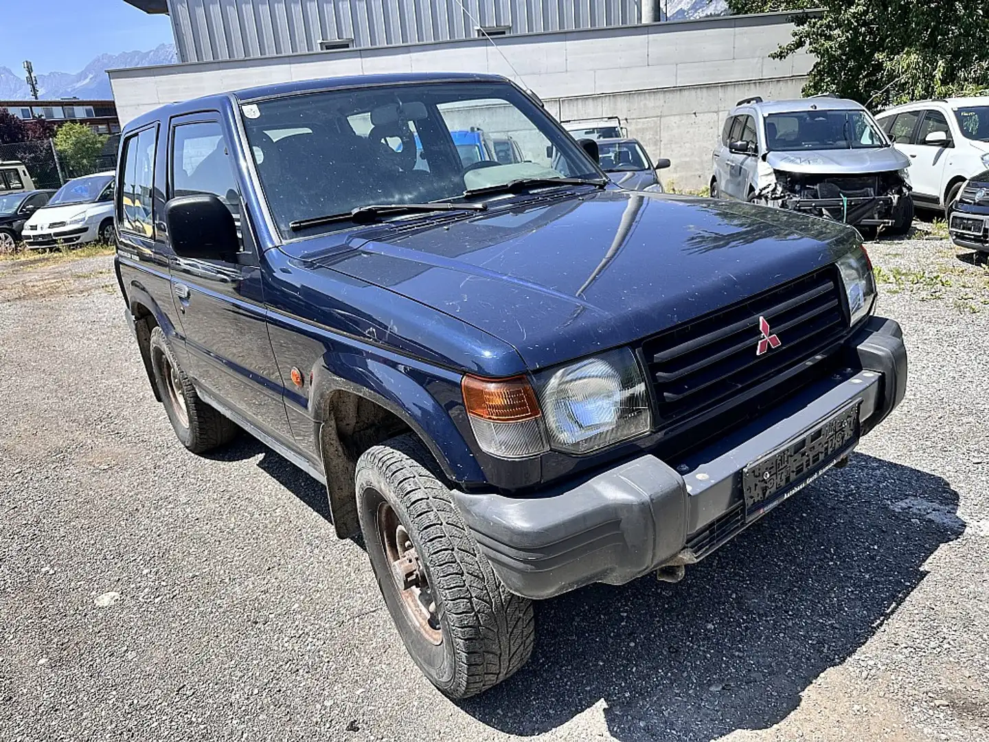 Mitsubishi Pajero MT 2,5 GL Classic Line TD Bleu - 2