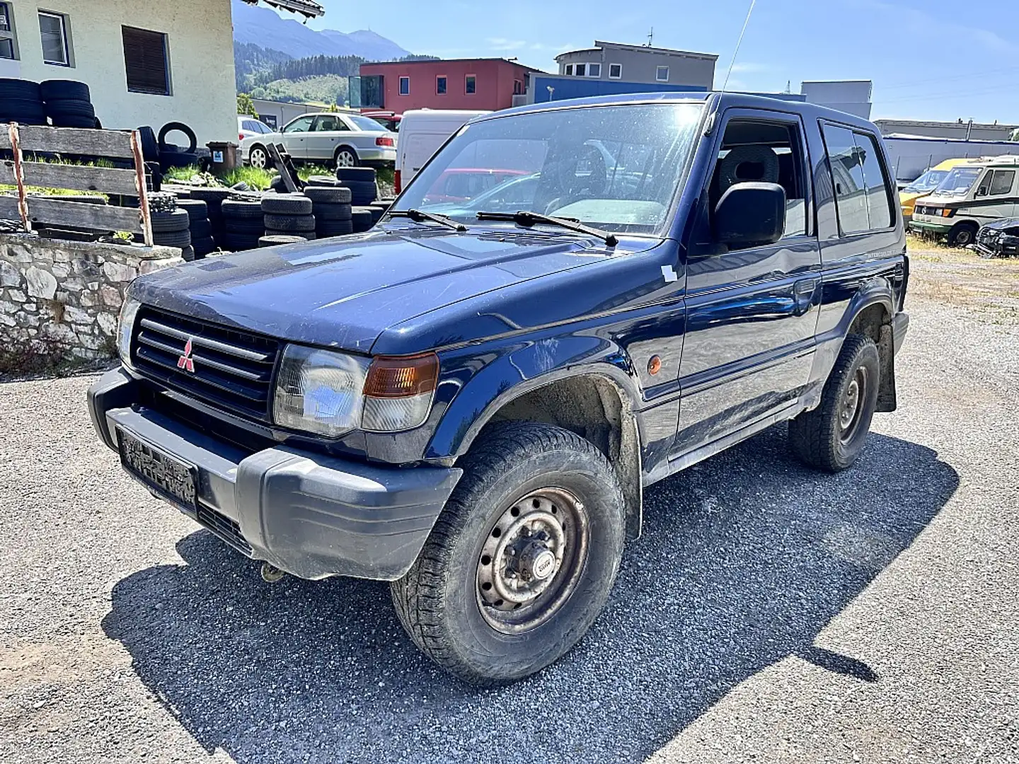 Mitsubishi Pajero MT 2,5 GL Classic Line TD Bleu - 1