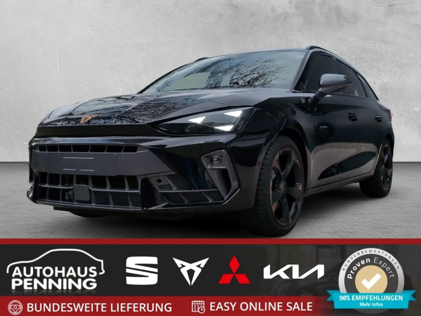 CUPRA Leon ST / UPE: 53.045,- € / 1.5 e-Hybrid AHK ACC MATRIX Schwarz - 1