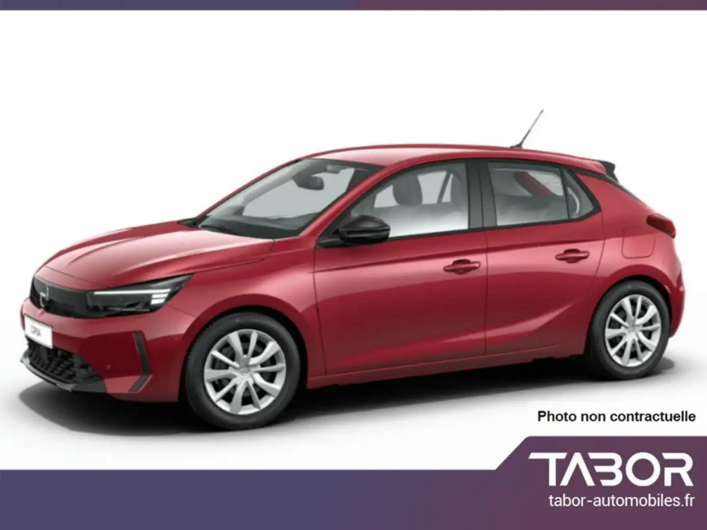 Opel Corsa 1.2 Turbo 100 Edition LED régulateur Rouge - 2