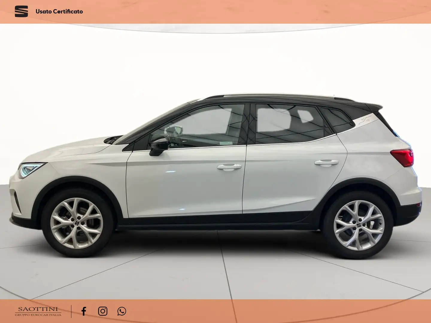 SEAT Arona 1.0 ecotsi FR 95 CV Blanc - 2