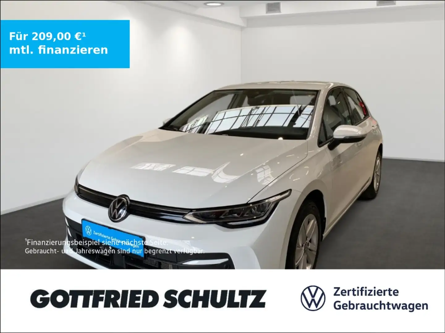 Volkswagen Golf VIII LIFE TSI SITZHEIZUNG EINPARKHILFE APP-CONNECT Wit - 1