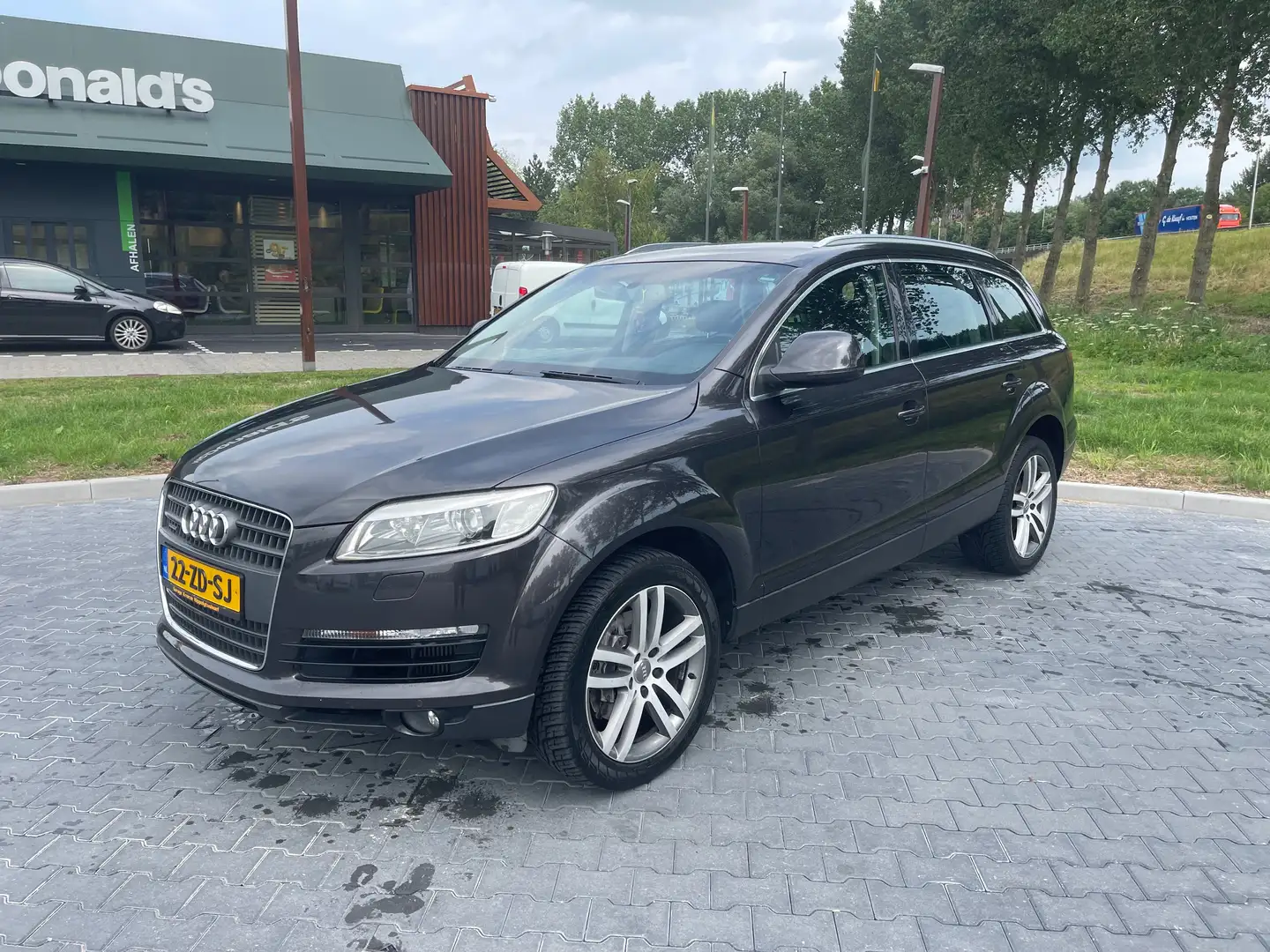 Audi Q7 Q7 3.0 TDI q.Pro L+ 5+2 Grijs - 1