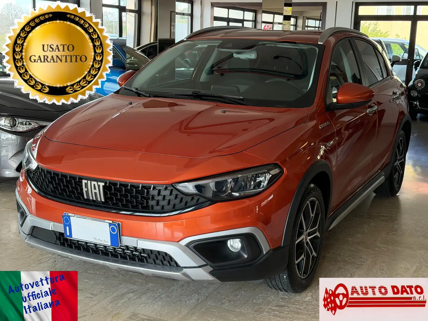 Fiat Tipo New 1.6 M.JET 130 cv. 5 porte CROSS (Nav) Arancione - 1