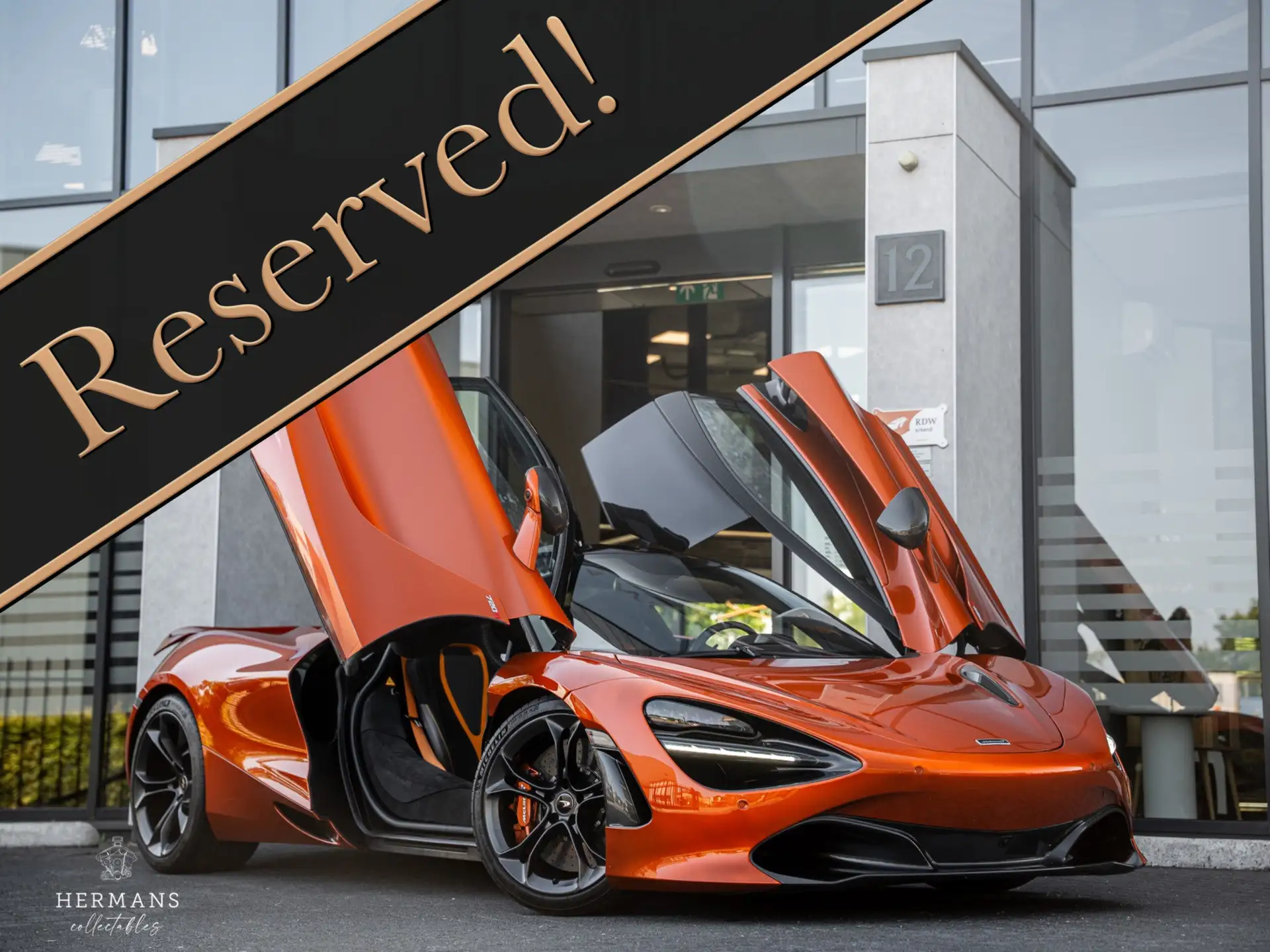맥라렌 720S 720 Sport Coupe 2020 주황 사진 1
