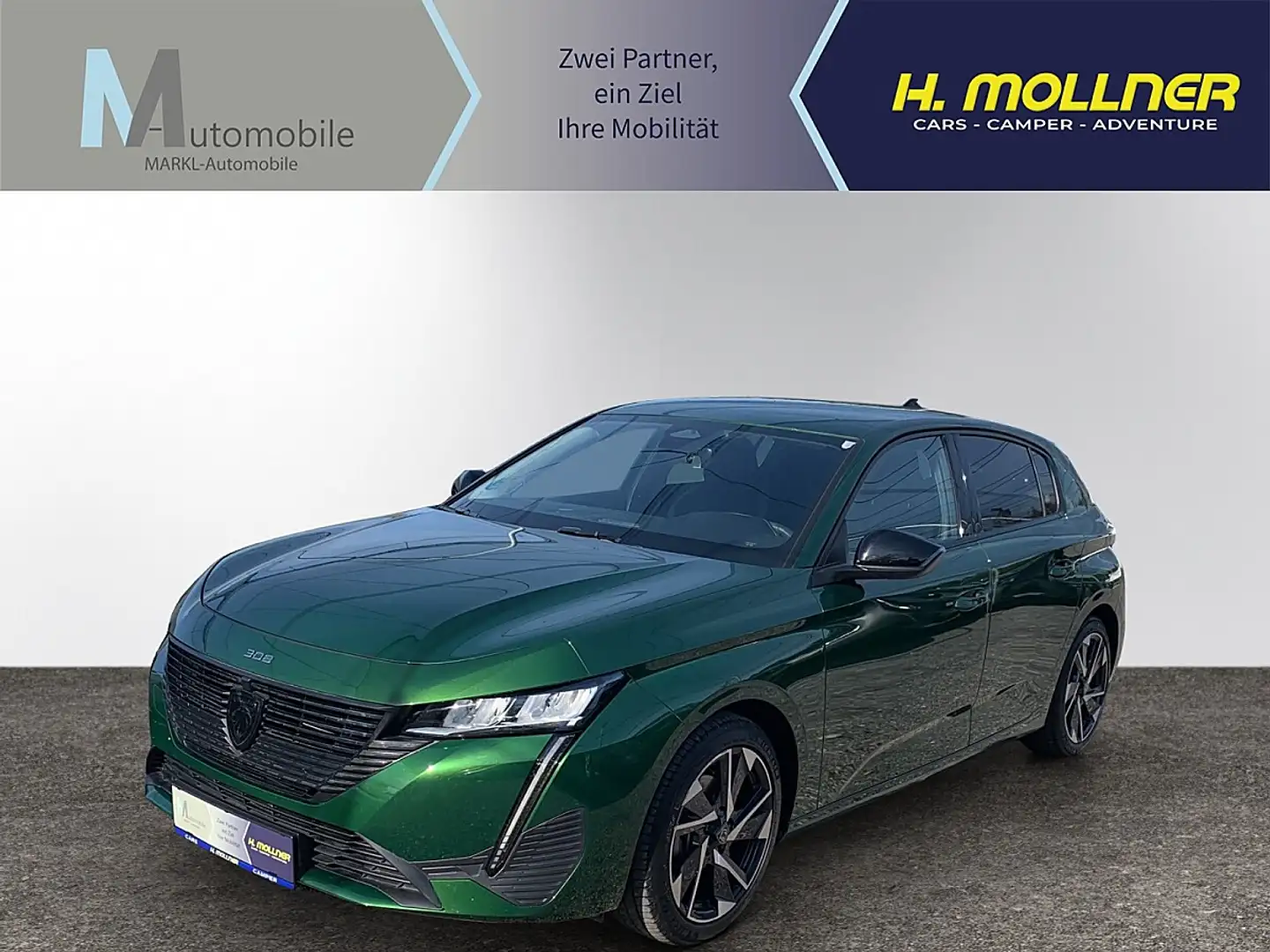 Peugeot 308 PureTech 130 S&S 6-Gang-Manuell Allure Grün - 1