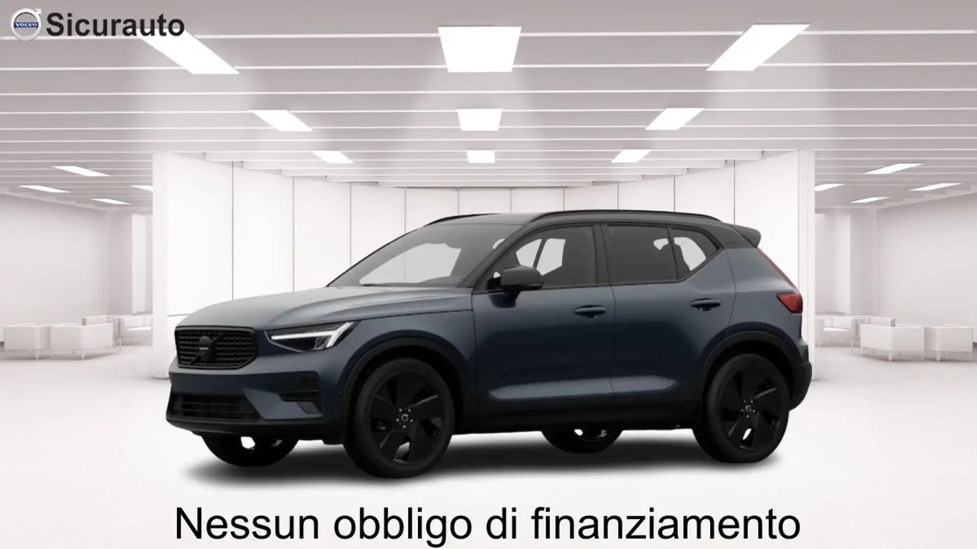Volvo XC40 B3 Mild Hybrid Automatico Ultra Black Edition Blu/Azzurro - 1