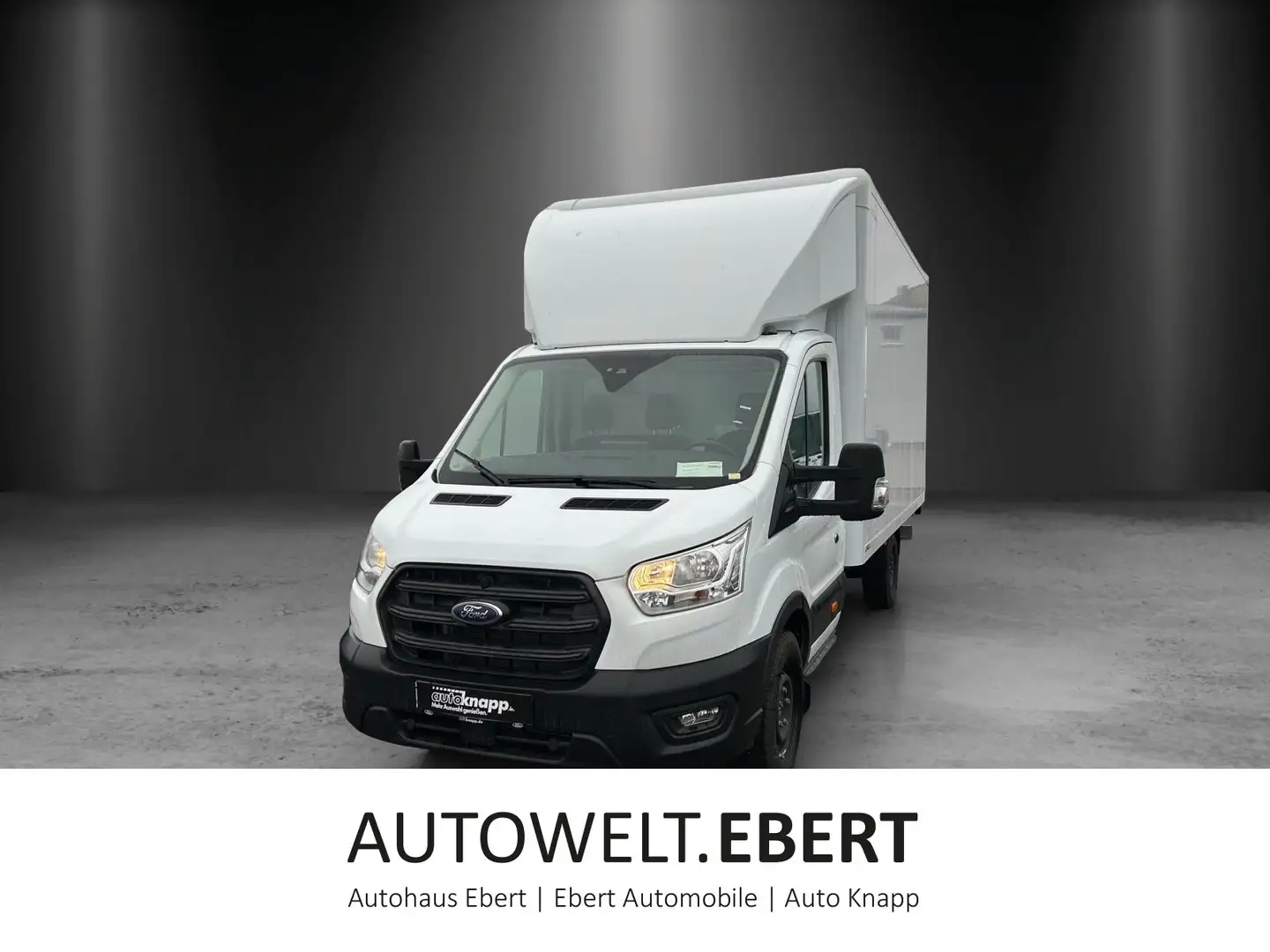 Ford Transit L4 Einzelkabine Koffer GJR Ladebordwand Wit - 1