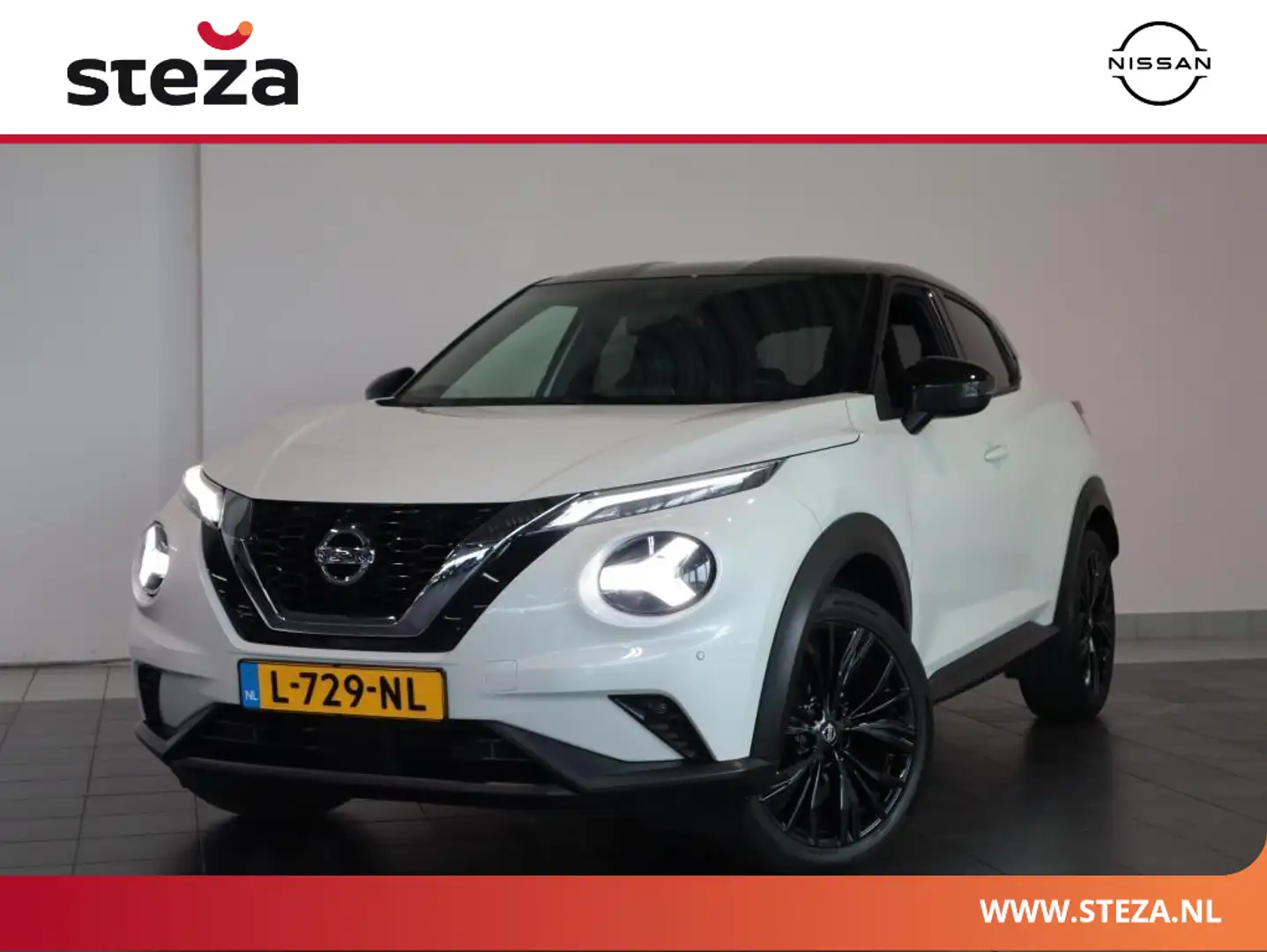 Nissan Juke 1.0 DIG-T Enigma | Navigatie | Stoelverw. |  Voorr Blanc - 1